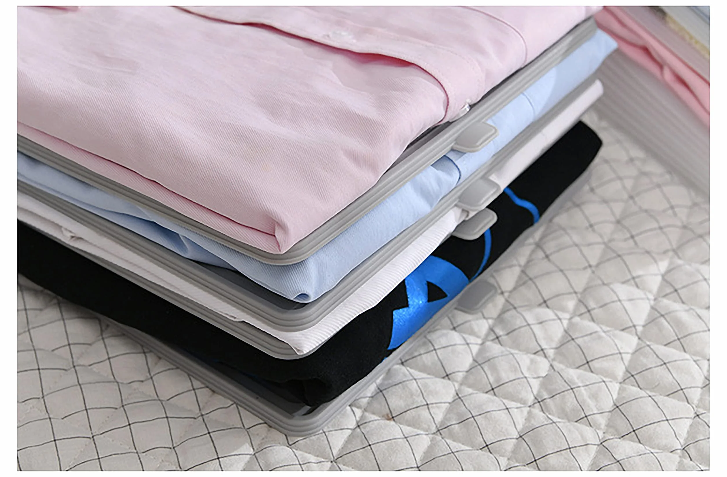 Tabla de almacenamiento de ropa plegable antiarrugas organizador de lavandería