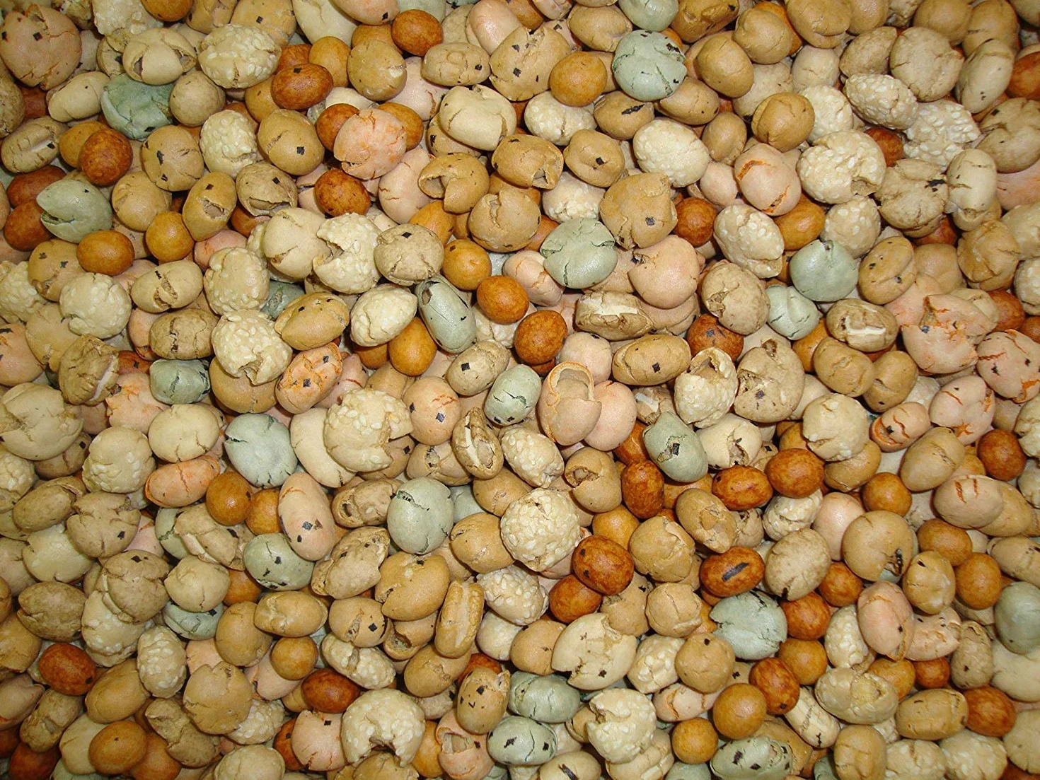 Dorimed Mezcla de Aperitivo 8 Variedades Cacahuetes Salados 1kg Snack Vegano