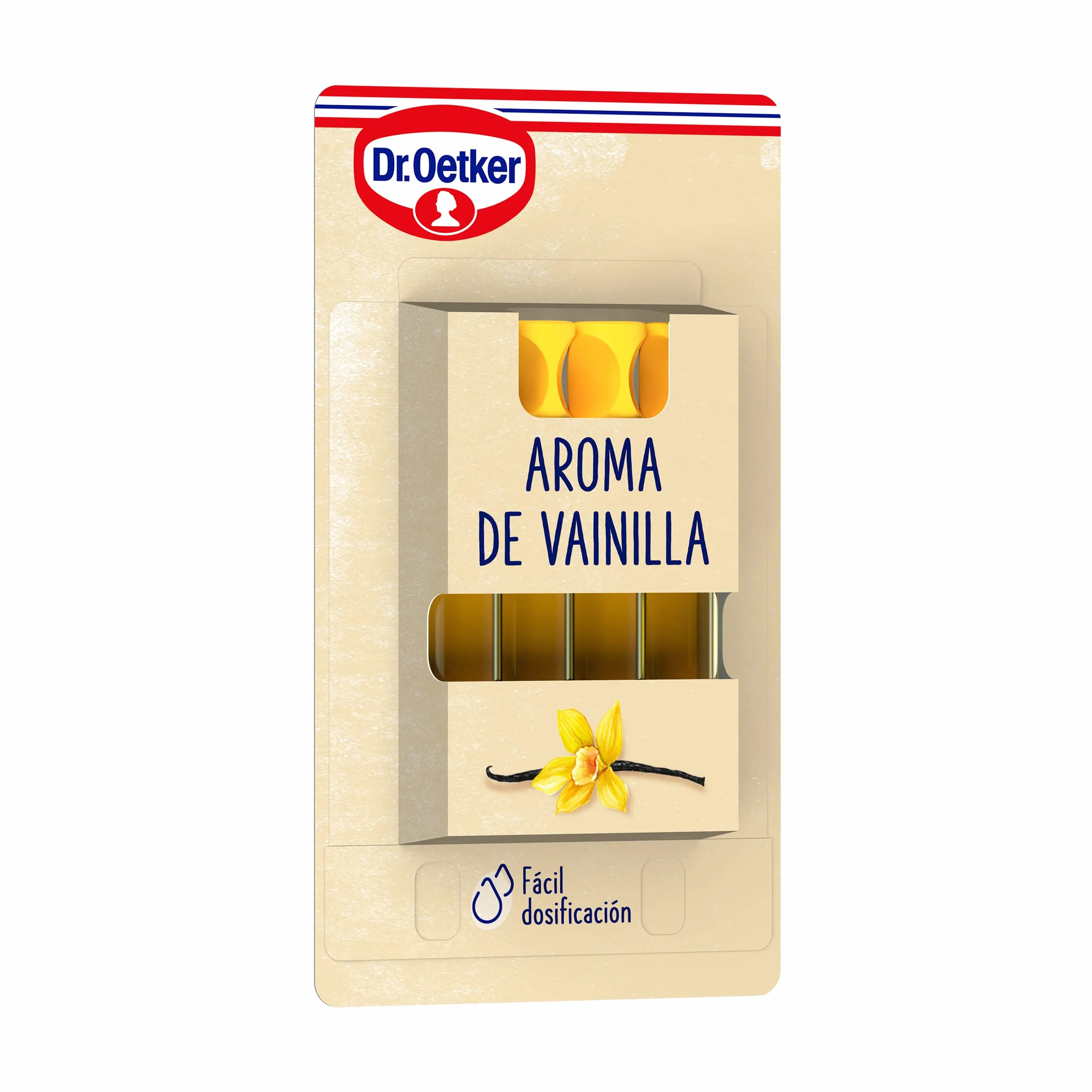 Dr. Oetker Aroma De Vanilla, 4 Doses, 8 Mililitro