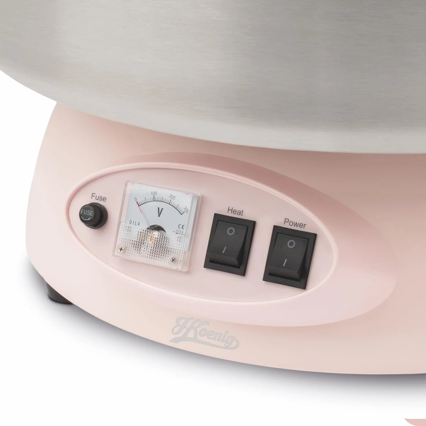 H.Koenig CIRCUS8 Máquina de algodón de azúcar profesional 1200 W