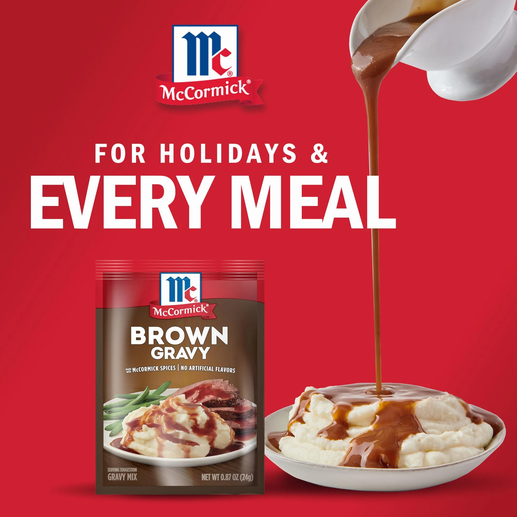 McCormick Brown Gravy Mix 0.87 oz