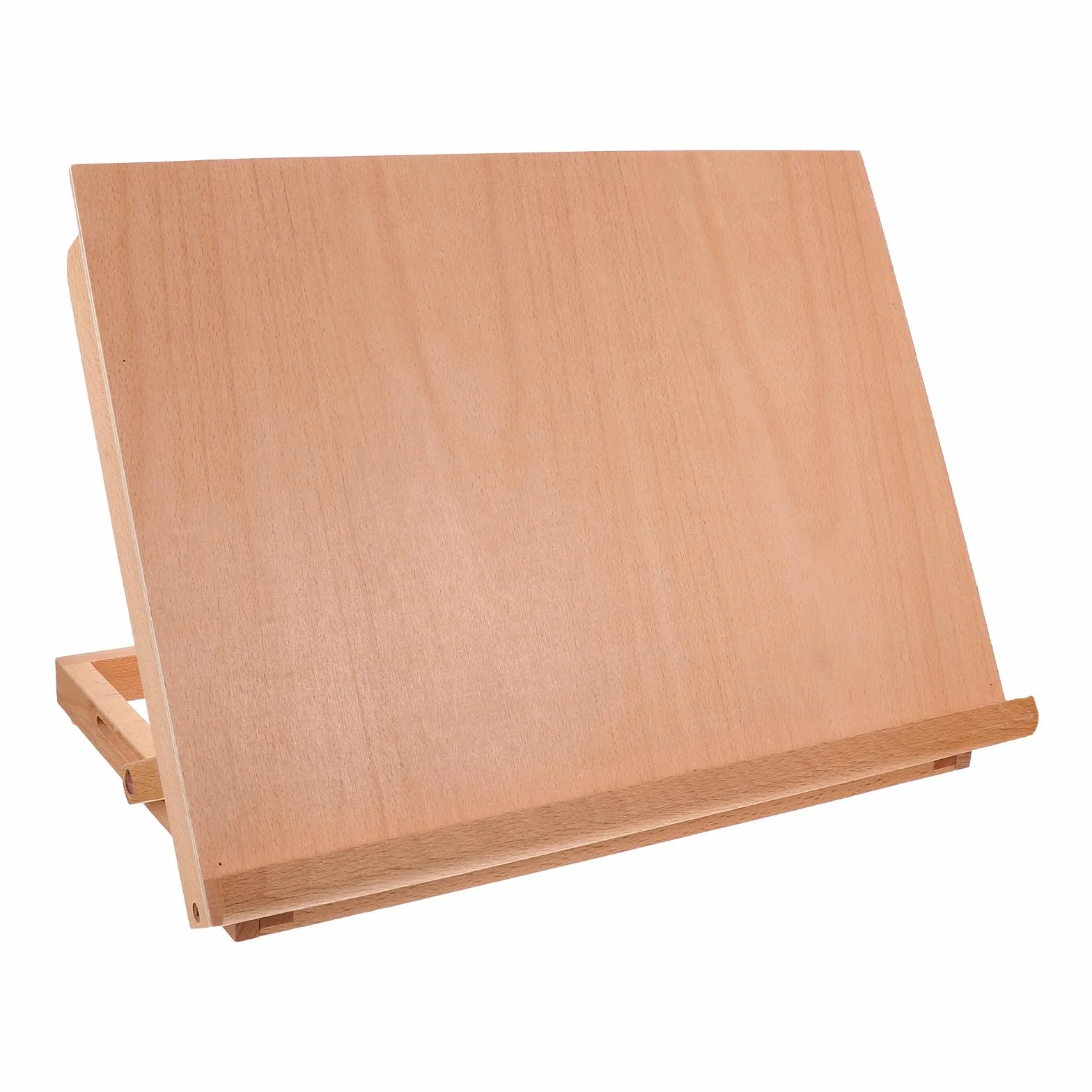 Caballete de Mesa de Madera Ajustable para Dibujo y Pintura, Plegable y Versátil, Adecuado para Estudiantes y Principiantes Hogar