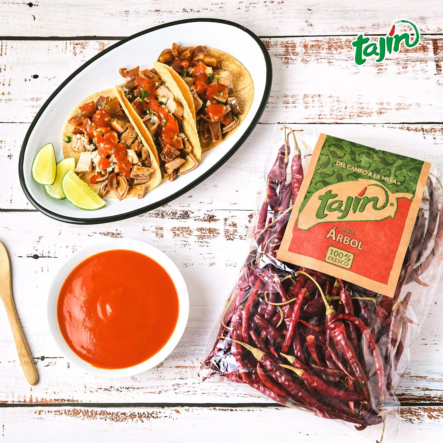 Chili Arbol Seco TAJÍN 75g