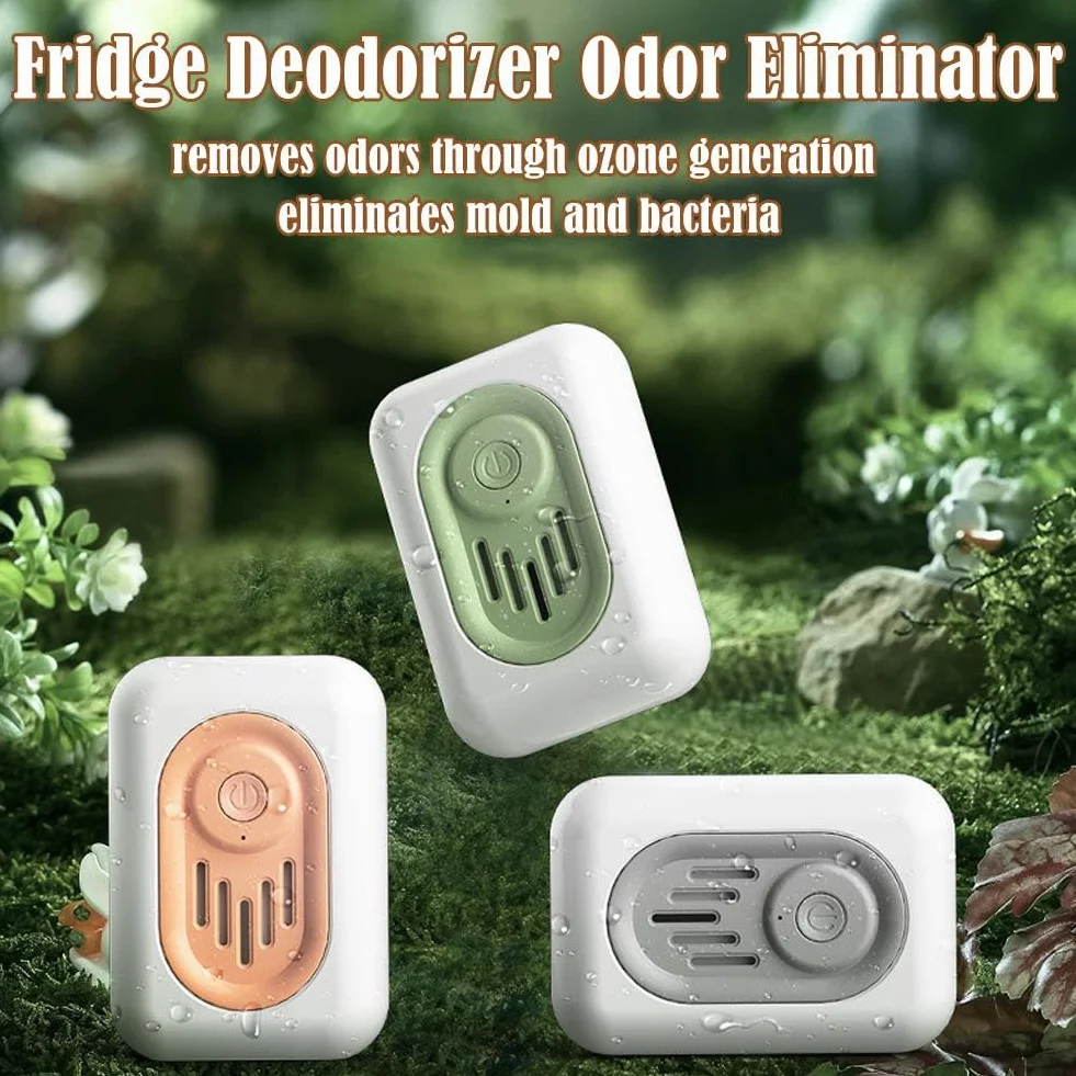 Desodorante para nevera eliminador de olores recargable compacto
