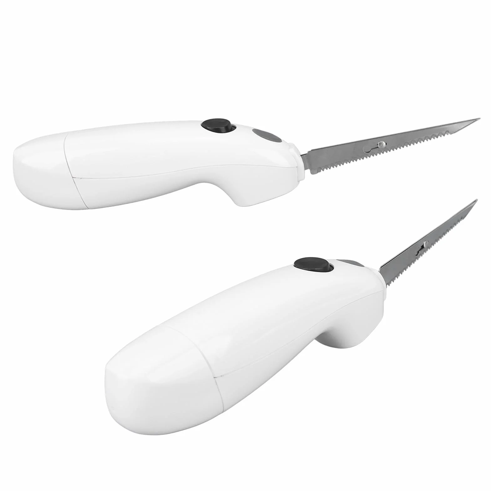 Cuchillo Eléctrico Inalámbrico para Filetear, Acero Inoxidable, Cuchillo para Trinchar, Cuchillo de Cocina para Pavo, Pan
