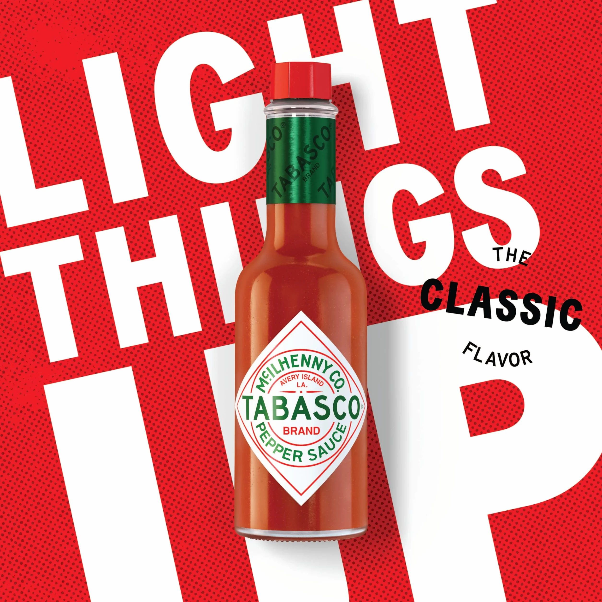TABASCO® Original Red Pepper Sauce 2 x 350ml Salsa de Chile Picante Botella de Cristal