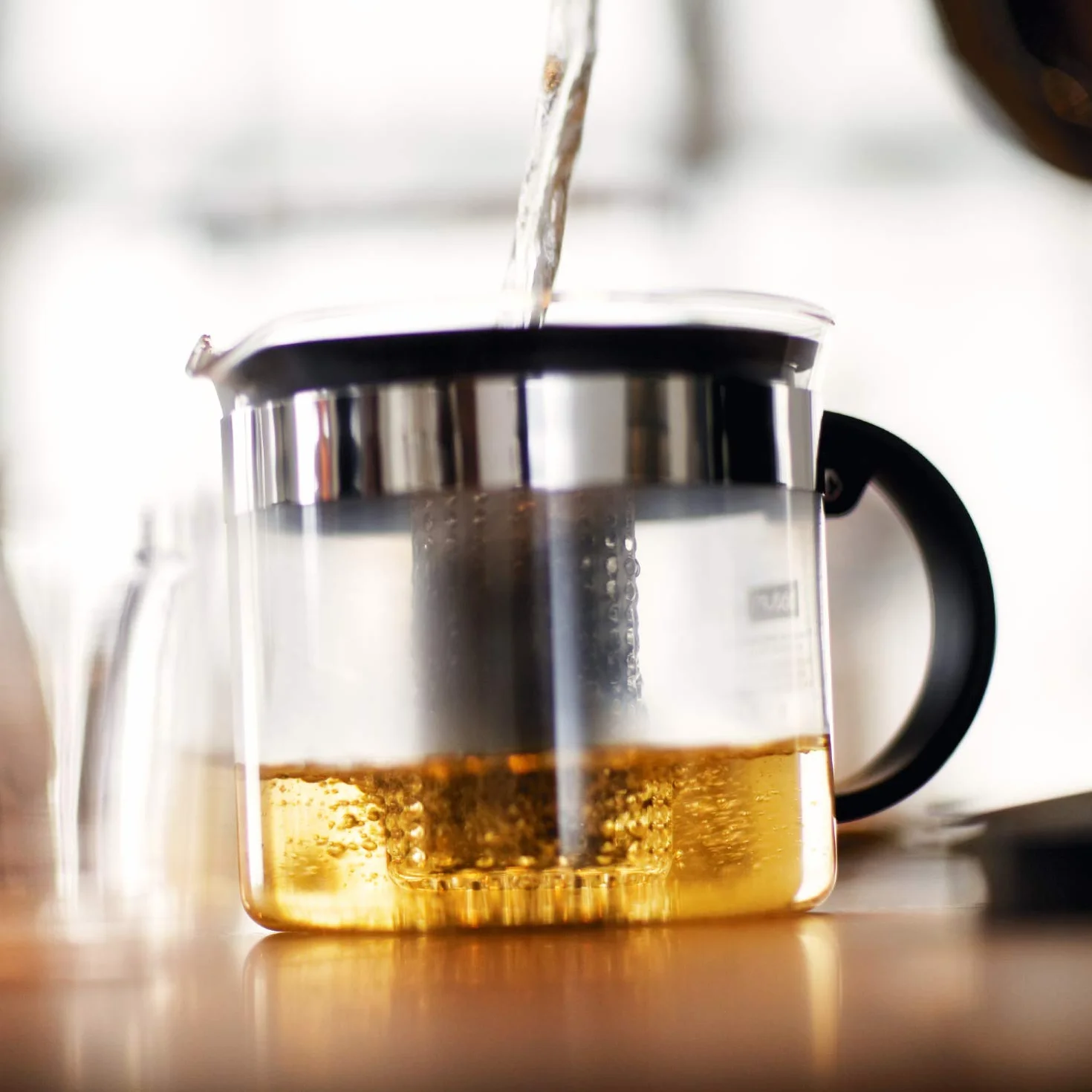 Bodum Bistro Nouveau Tetera 1,5 l Filtro de plástico Negro
