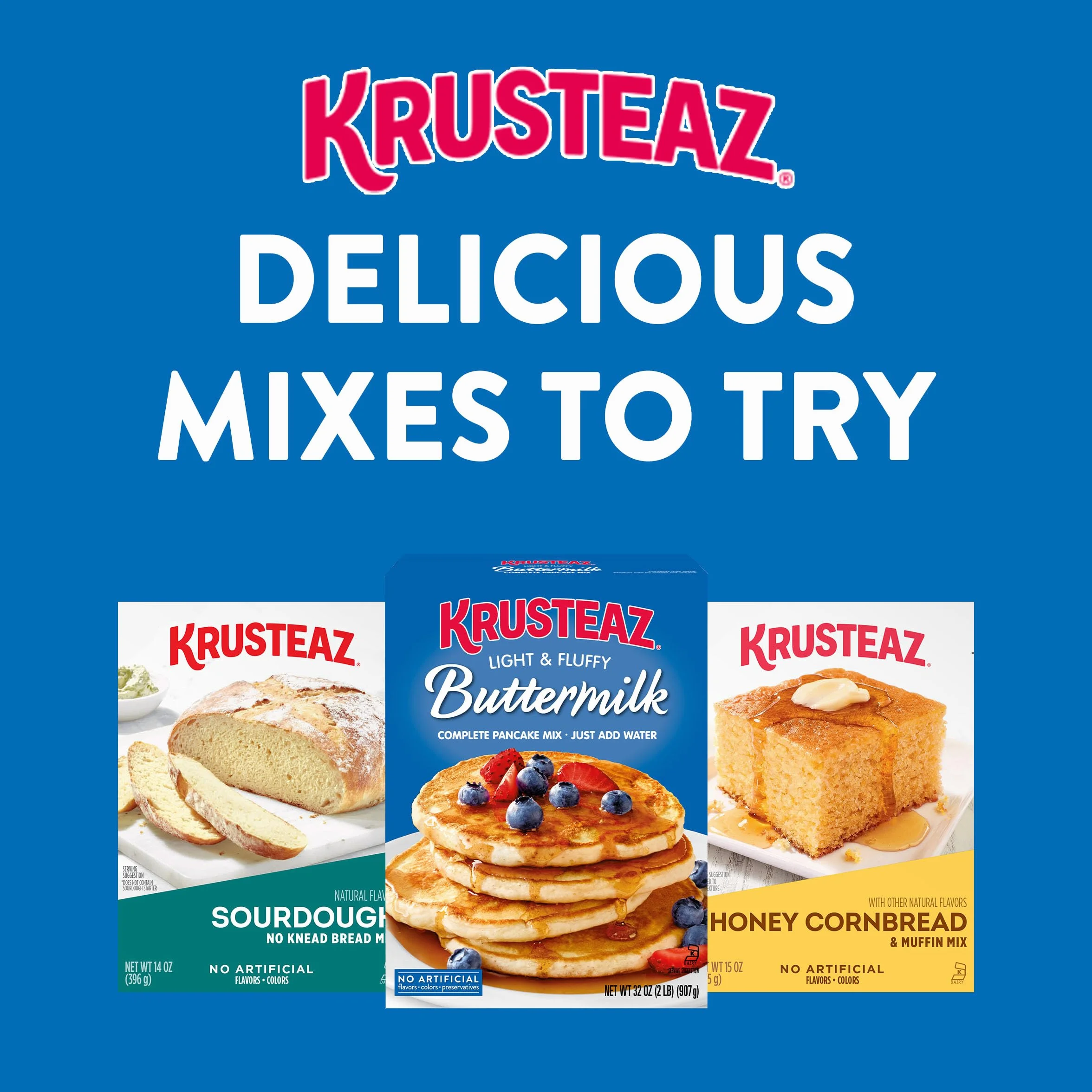 Krusteaz Complete Buttermilk Pancake Mix 5 Lb