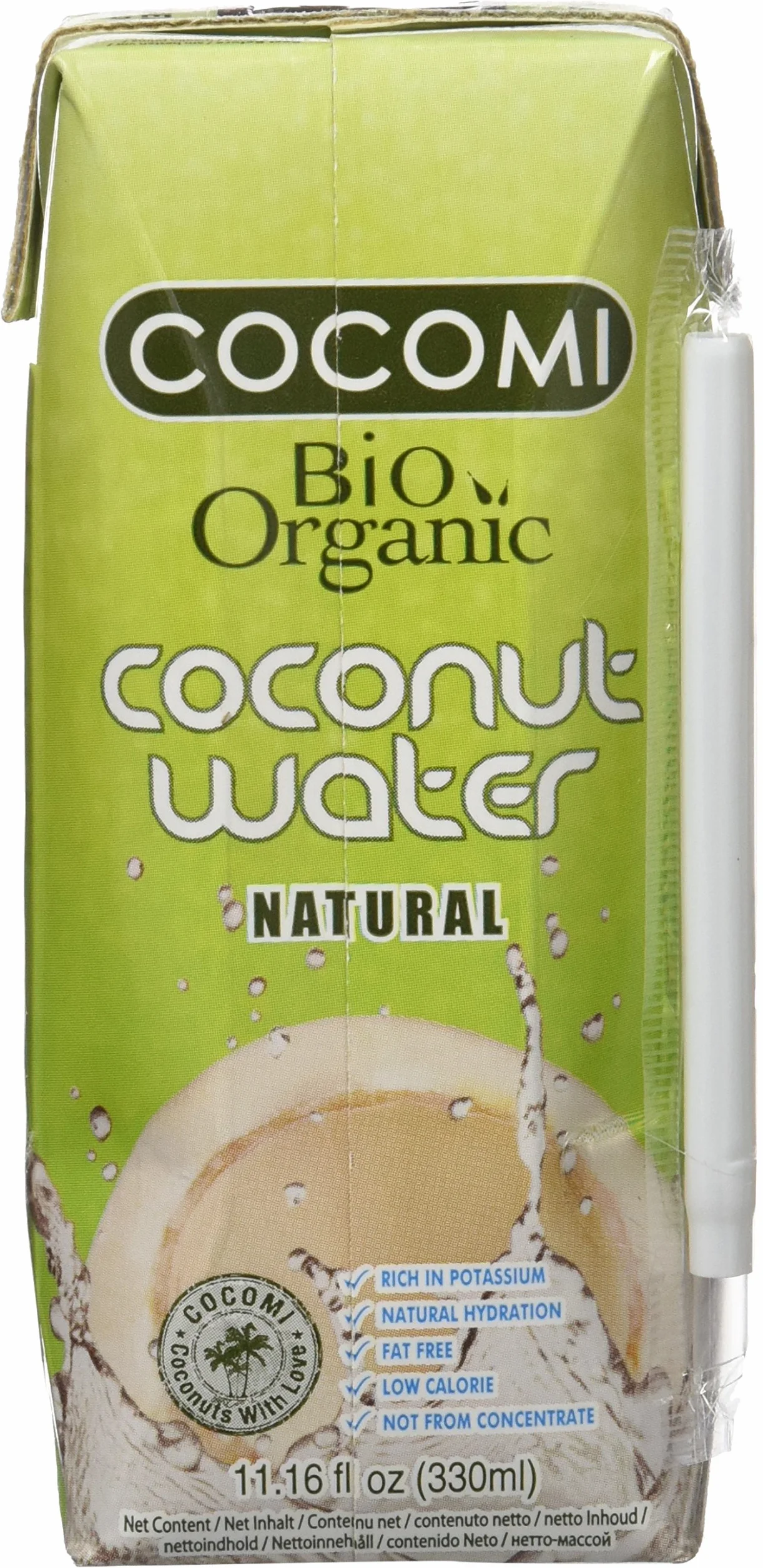 Cocomi Agua de Coco Natural 12 Tetrabriks