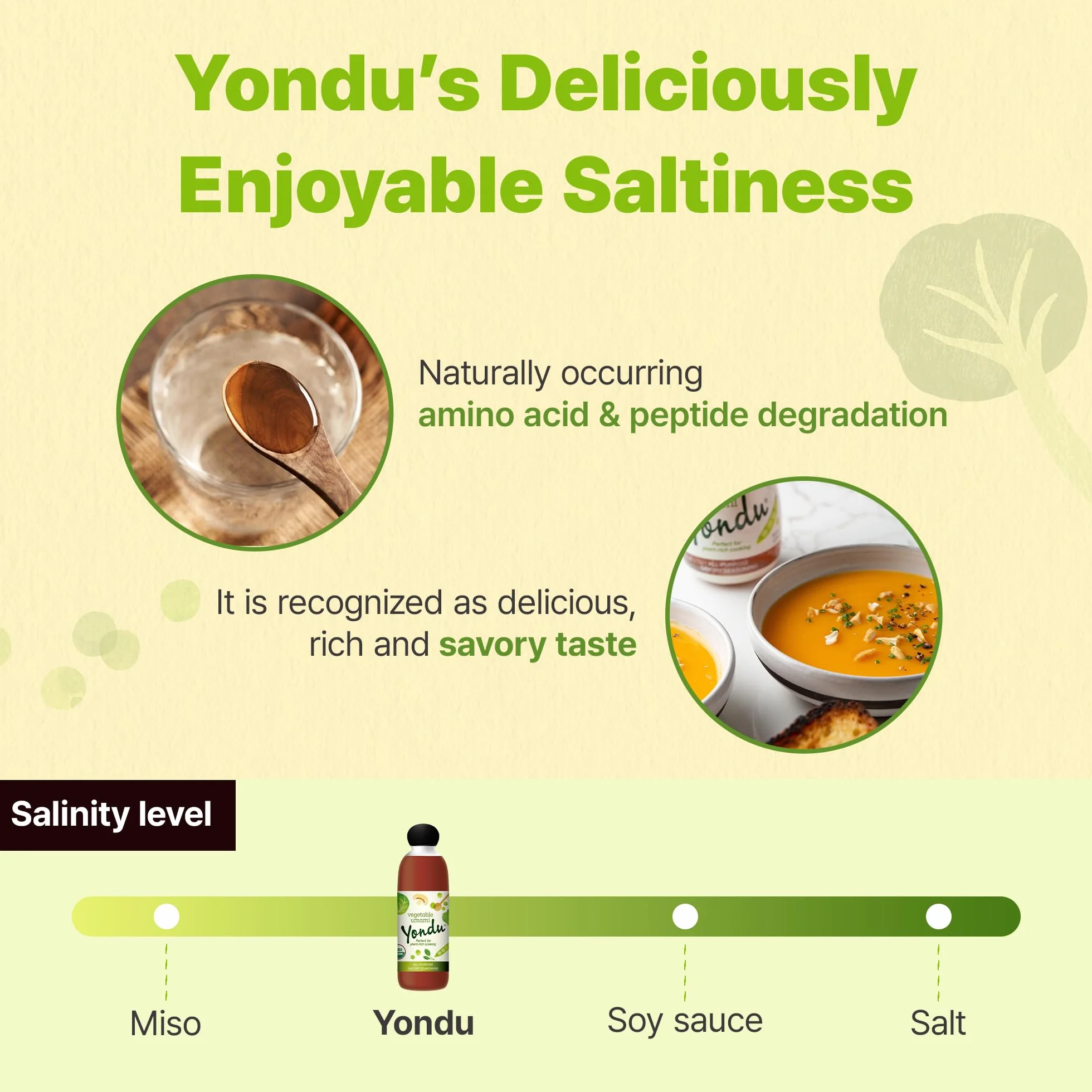 Yondu Vegetable Umami 830 ml ecológico vegano sin gluten