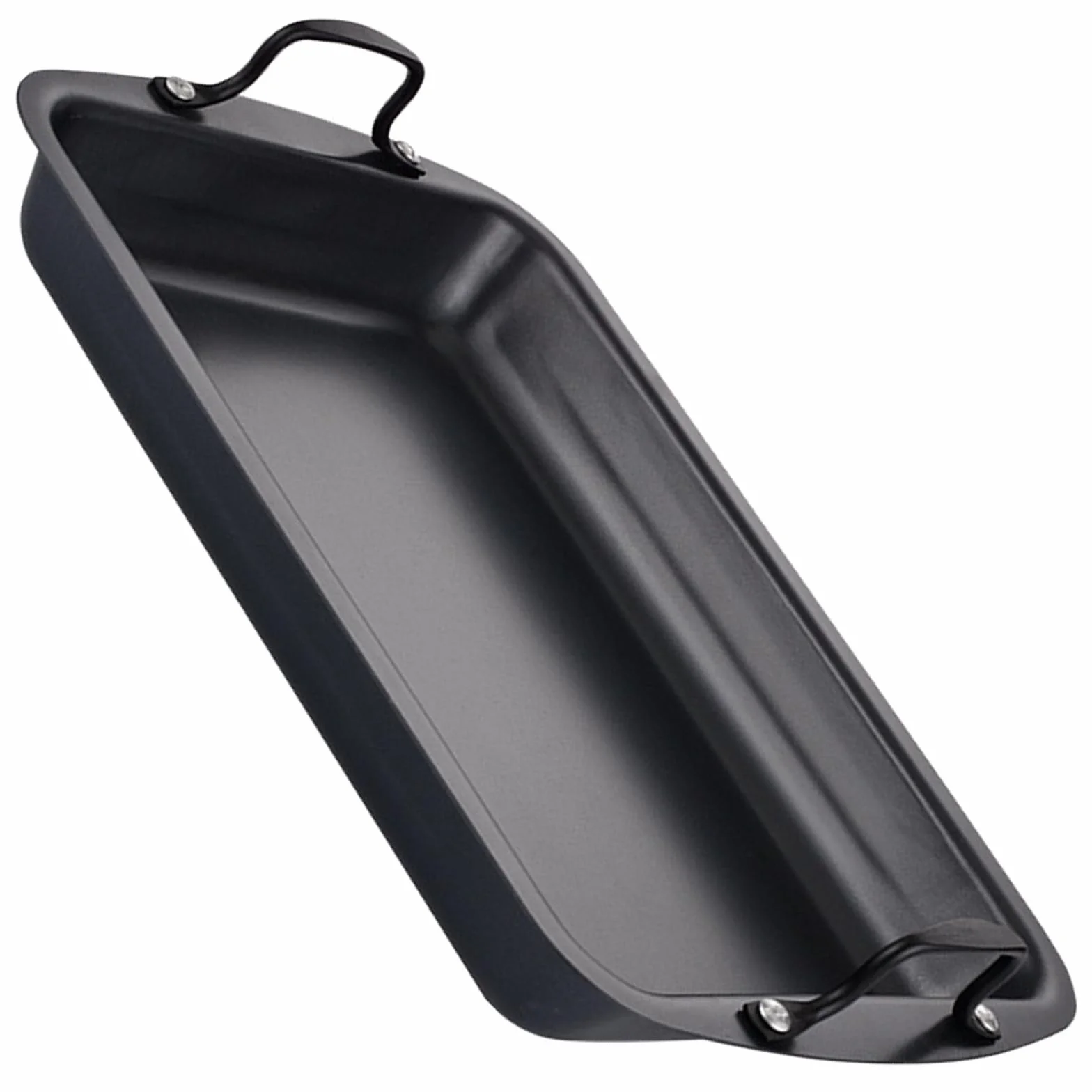 Bandeja para Asar de Acero Inoxidable Recubrimiento Antiadherente, Distribución Uniforme del Calor y Diseño Rectangular para Cocinar Pescados y Carnes