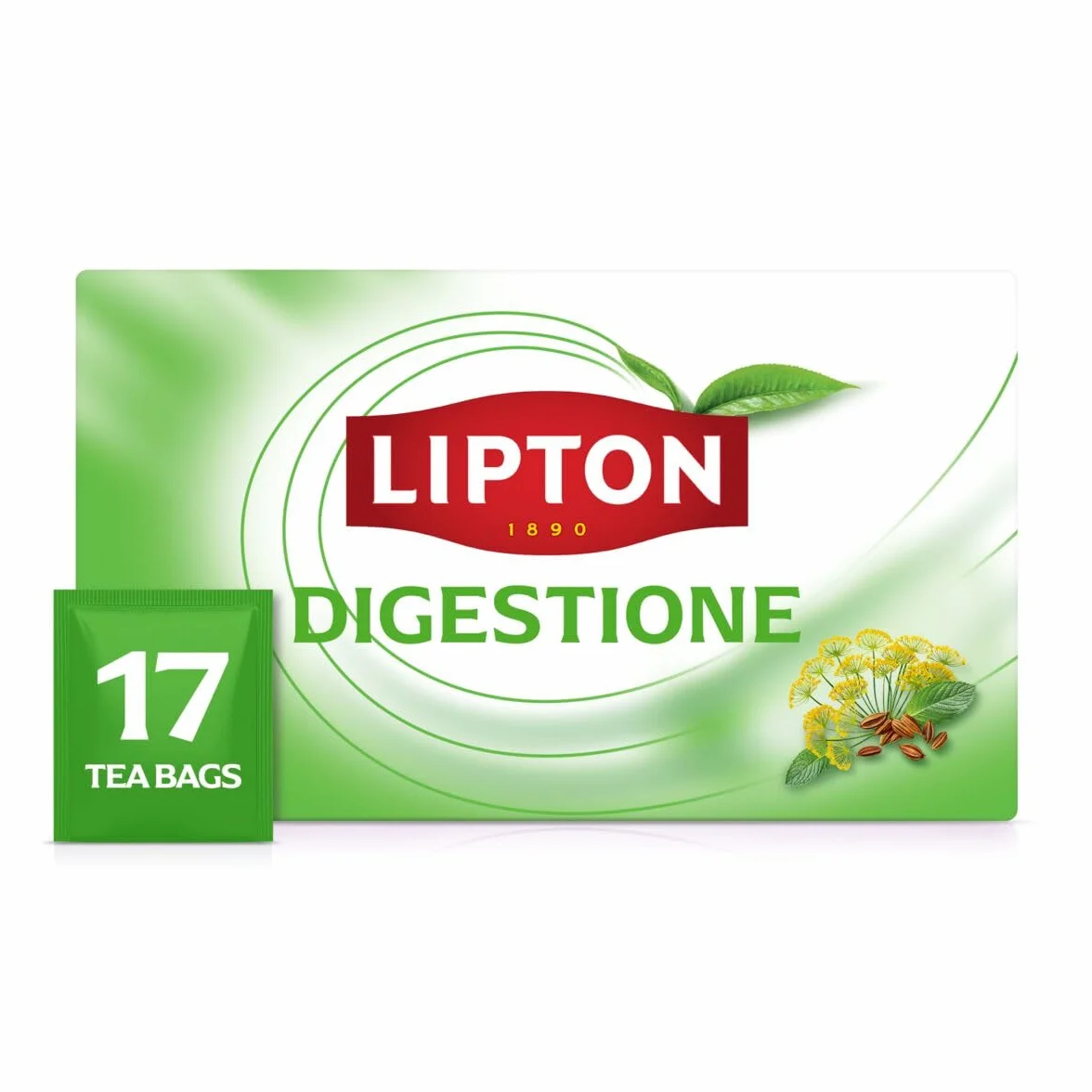 Lipton Infusión Digestión Hinojo Anís 17 Bolsitas