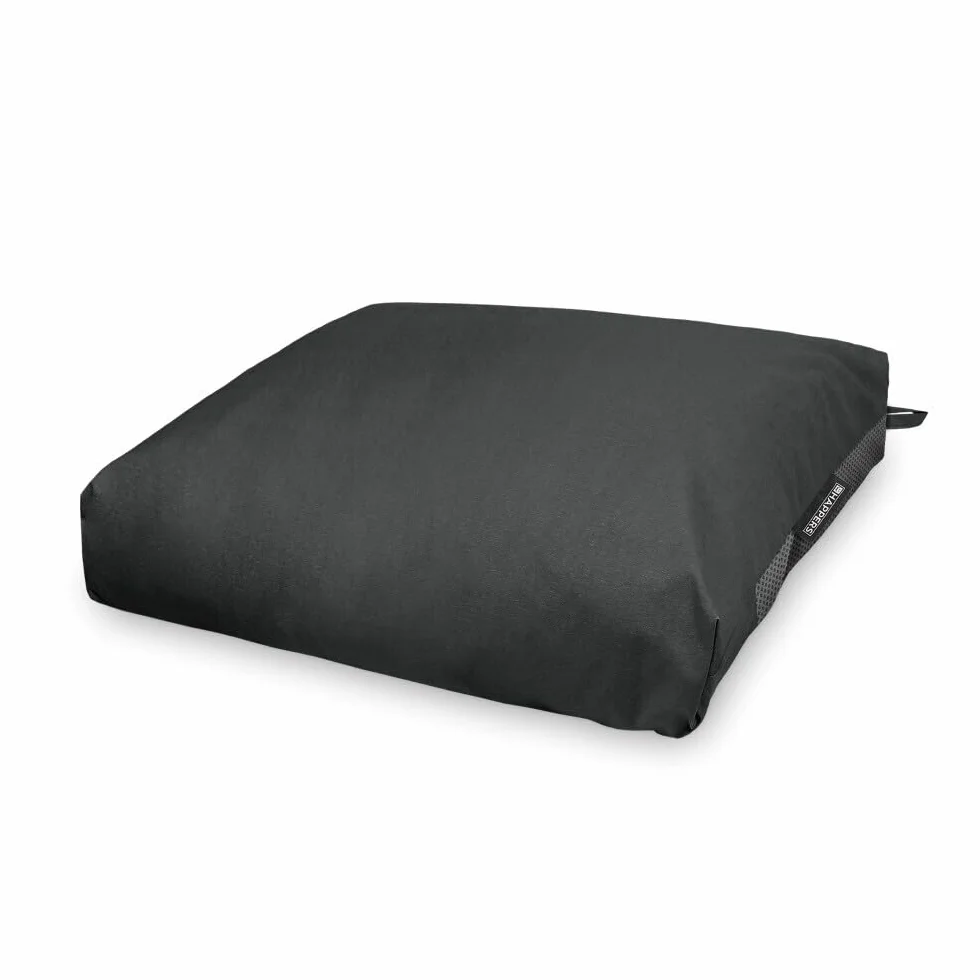HAPPERS Cojines para Palets 80x80x20cm Gris Naylim Mate Relleno Foam-EPS-Plus Antimanchas Transpirables Desenfundables Lavables AquOut