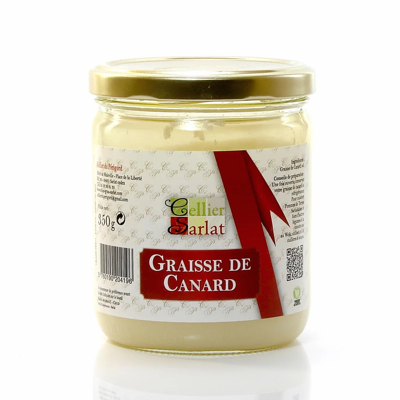 Grasa de pato, 350 g
