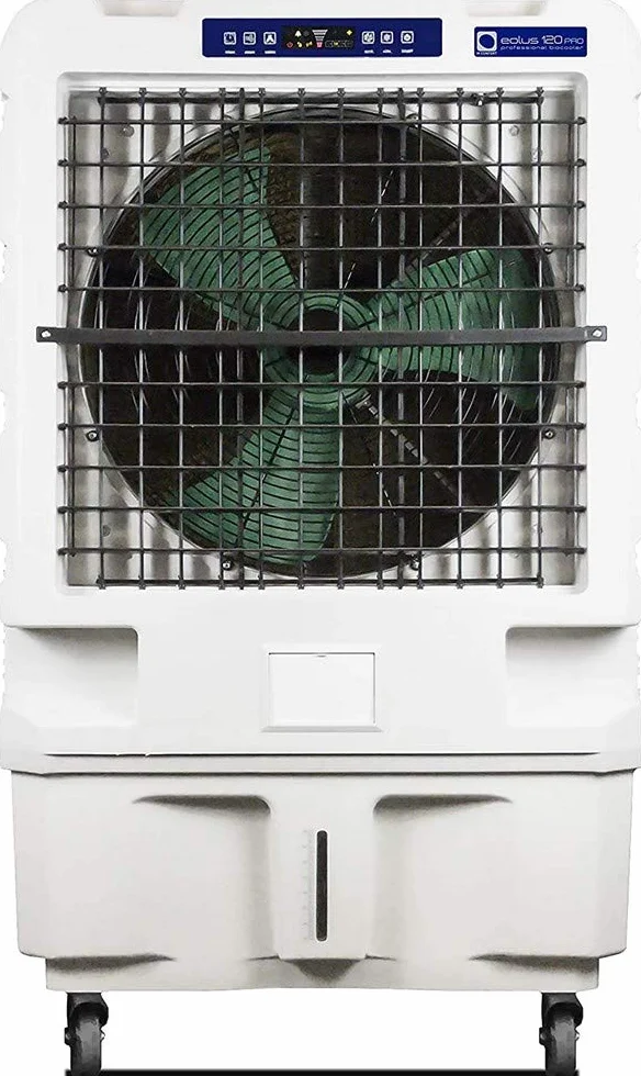 Eolus 120 - Pro Climatizador Evaporativo Portátil, 450 W, 150 m², 3 Velocidades, Máximo Caudal 12000M³/H, Ventilador Axial, 135 x 83 x 57 cm