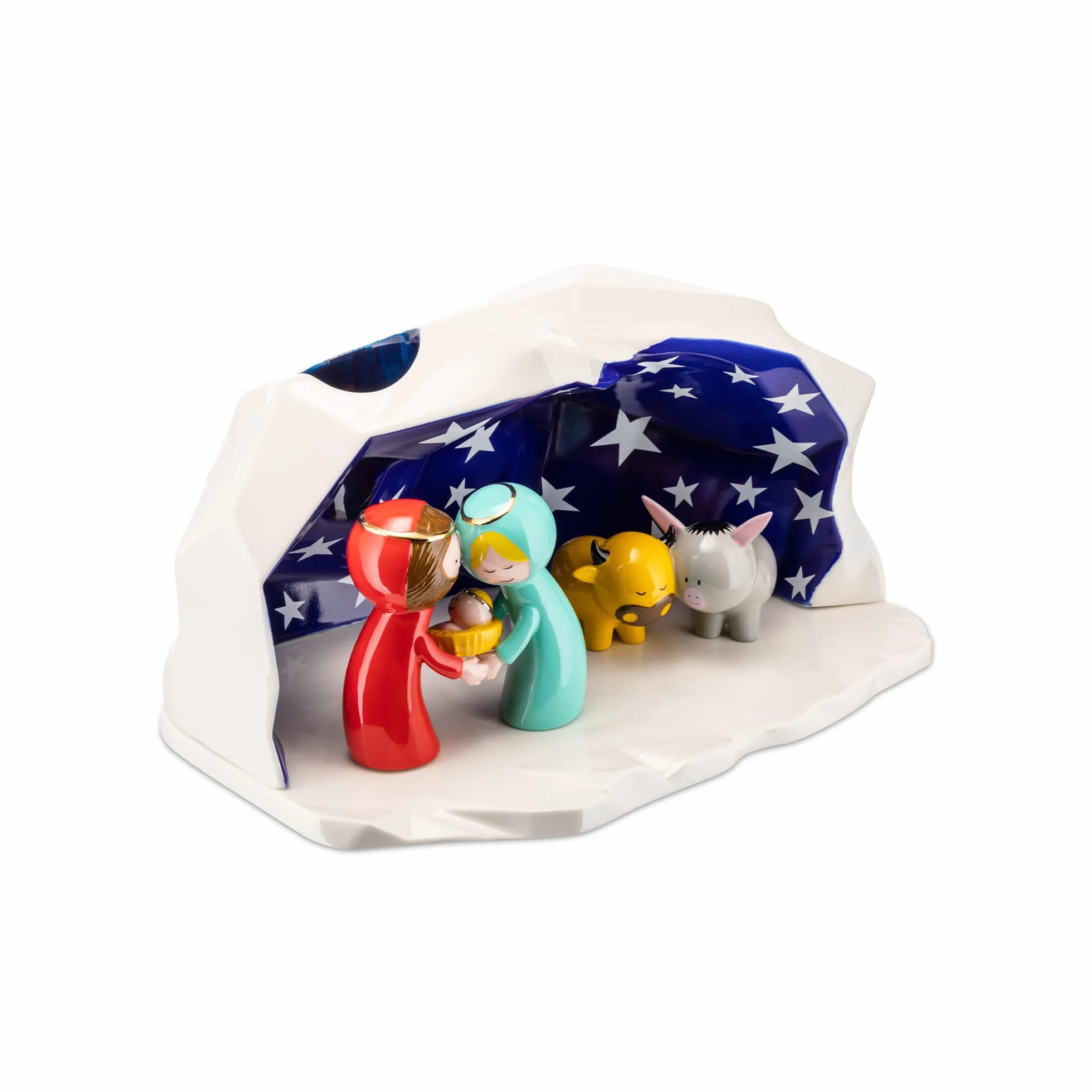 Alessi AGJ01 W Happy Eternity Baby Porcelana Decorado a Mano