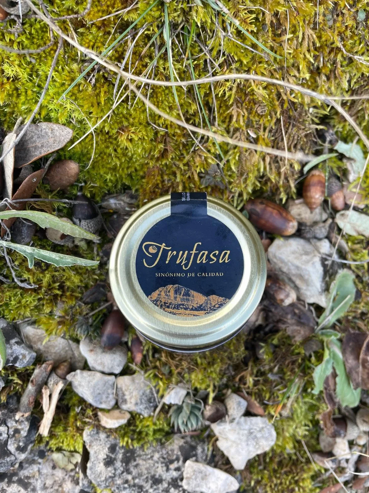 Láminas de Trufa de Verano Tuber Aestivum 70% 80 g Aceite de Oliva Virgen Extra 100% Natural