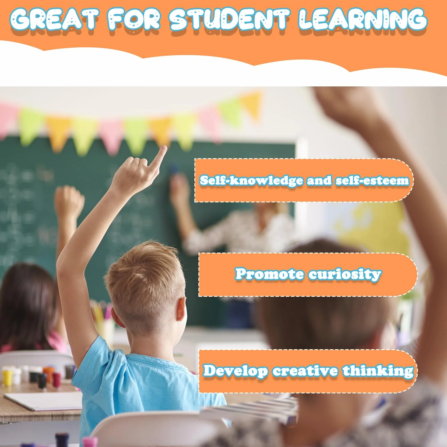 5 Espejos pequeños para niños, irrompibles, a Prueba de roturas, Esquinas Redondas, de 6 x 4 Pulgadas, Espejos Cuadrados irrompibles para Escuela, Aula, baño, Manualidades (clásico)
