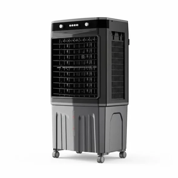 Bilake Climatizador Evaporativo Industrial Portátil Humidificador Enfriadores para Naves y Locales con 4 Packs de Hielo 100W 45L 3 Velocidades