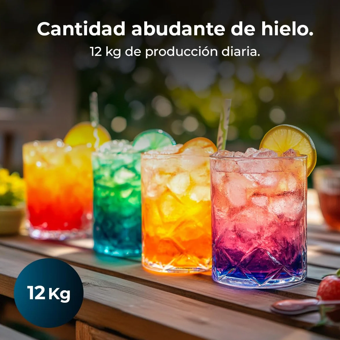 Cecotec Ice Maker Chillin' Ice 1200 Go 120W 12kg 6-8 min Cubitos Pequeños Autolimpieza