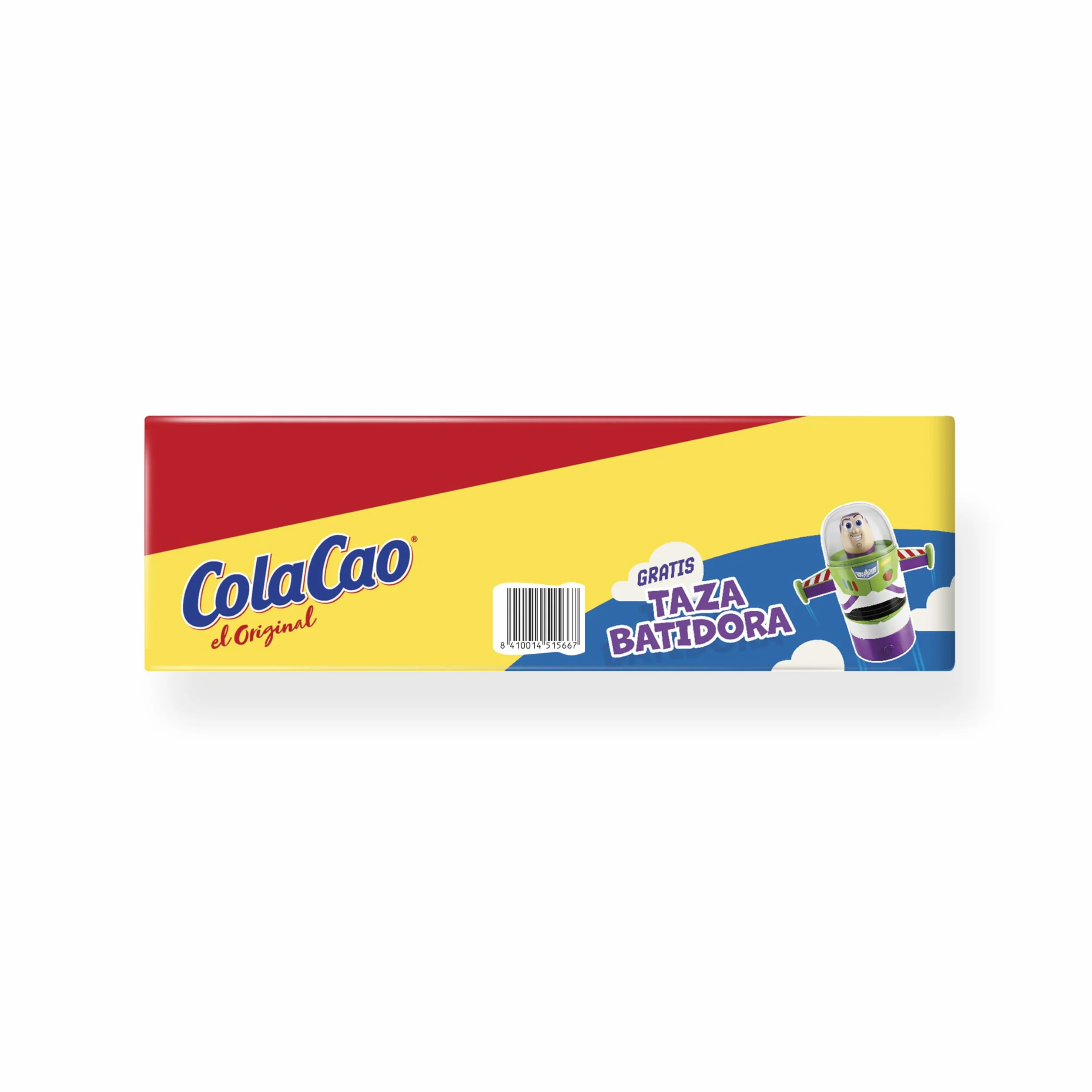 ColaCao Original Cacao Soluble Natural sin Aditivos en Polvo 2,2 kg Formato Ahorro con Taza Batidora Buzz Lightyear Toy Story