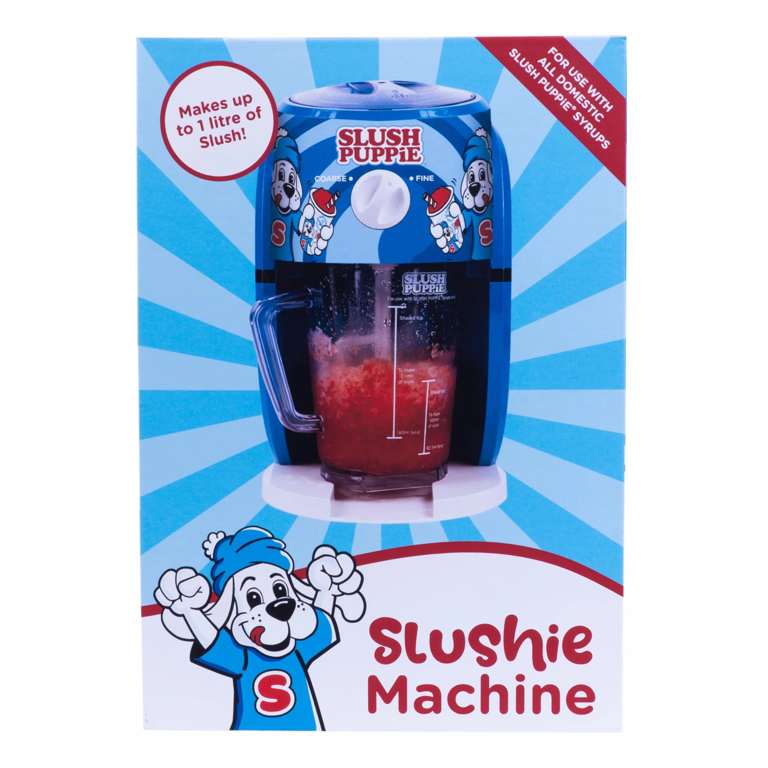 Slush Puppie máquina para hacer conos de nieve Slushy Maker 1 litro oficial Fizz