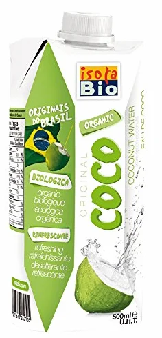 Isola Bio Agua de Coco 12 x 500 ml 6000 ml