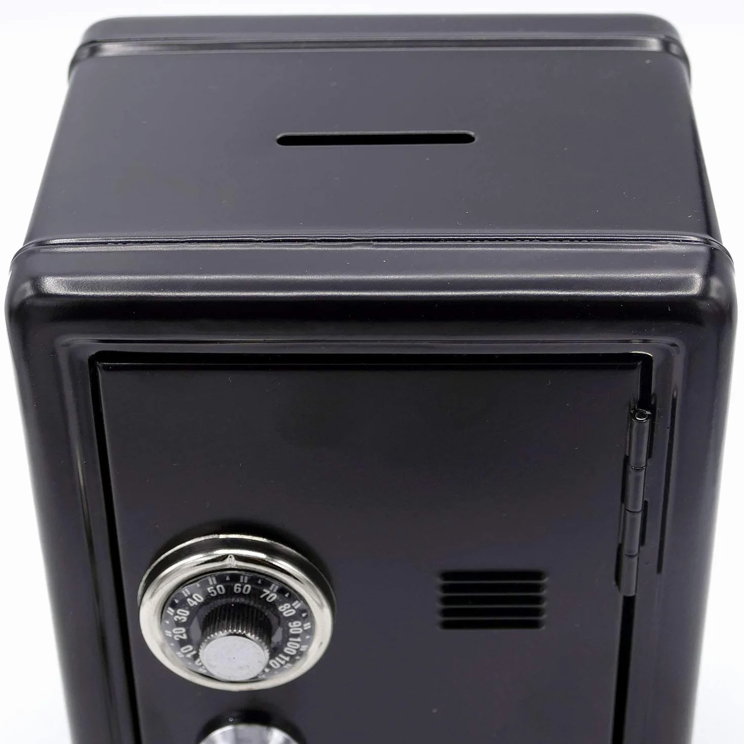 Hucha de Metal con forma de caja fuerte con llave