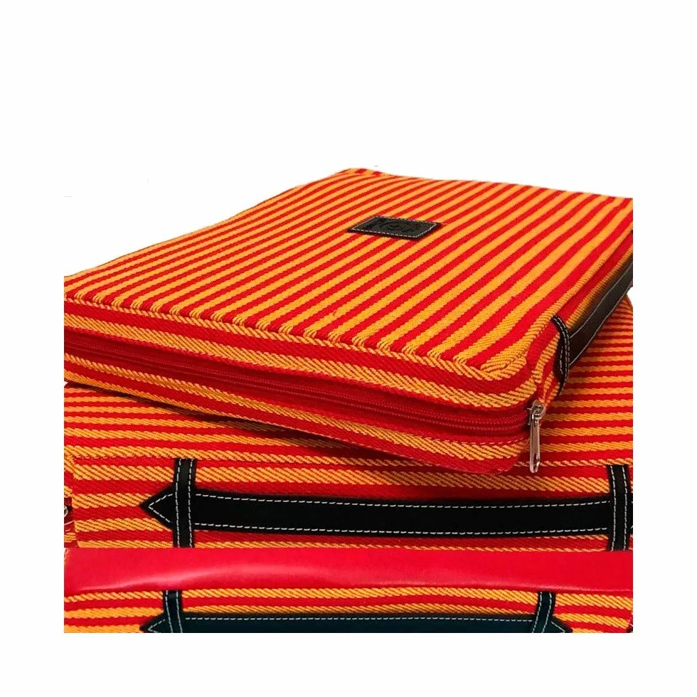 ZiNGS Almohadilla para Toros 36x27.5x4.5 cm Rojo Amarillo