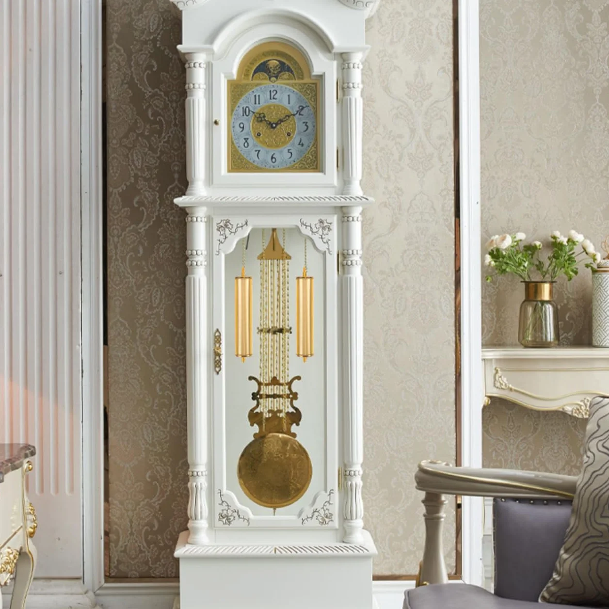 Reloj De Abuelo Martillo Decorativo Peso Cadena Reemplazo Piso Pared