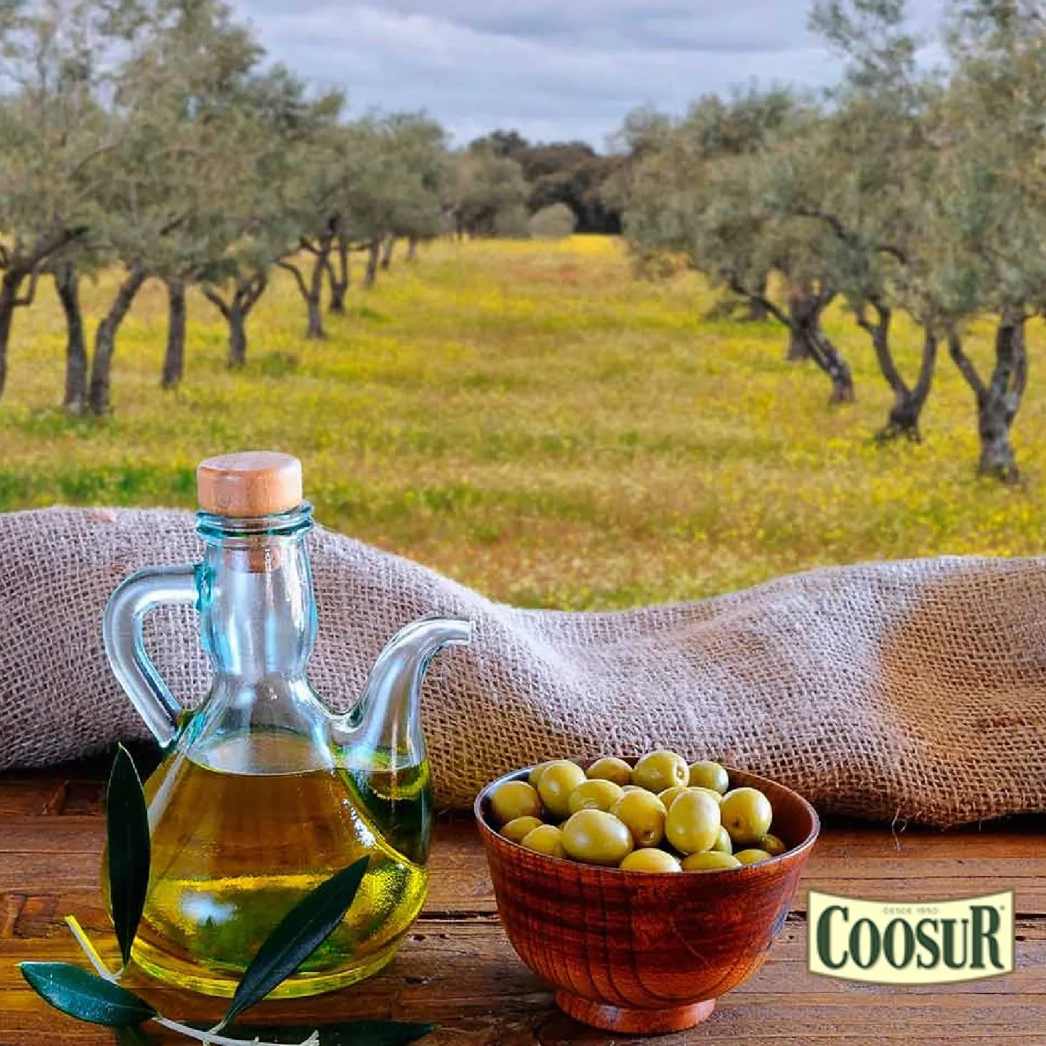 Aceite de Oliva Suave COOSUR Botella 1 L