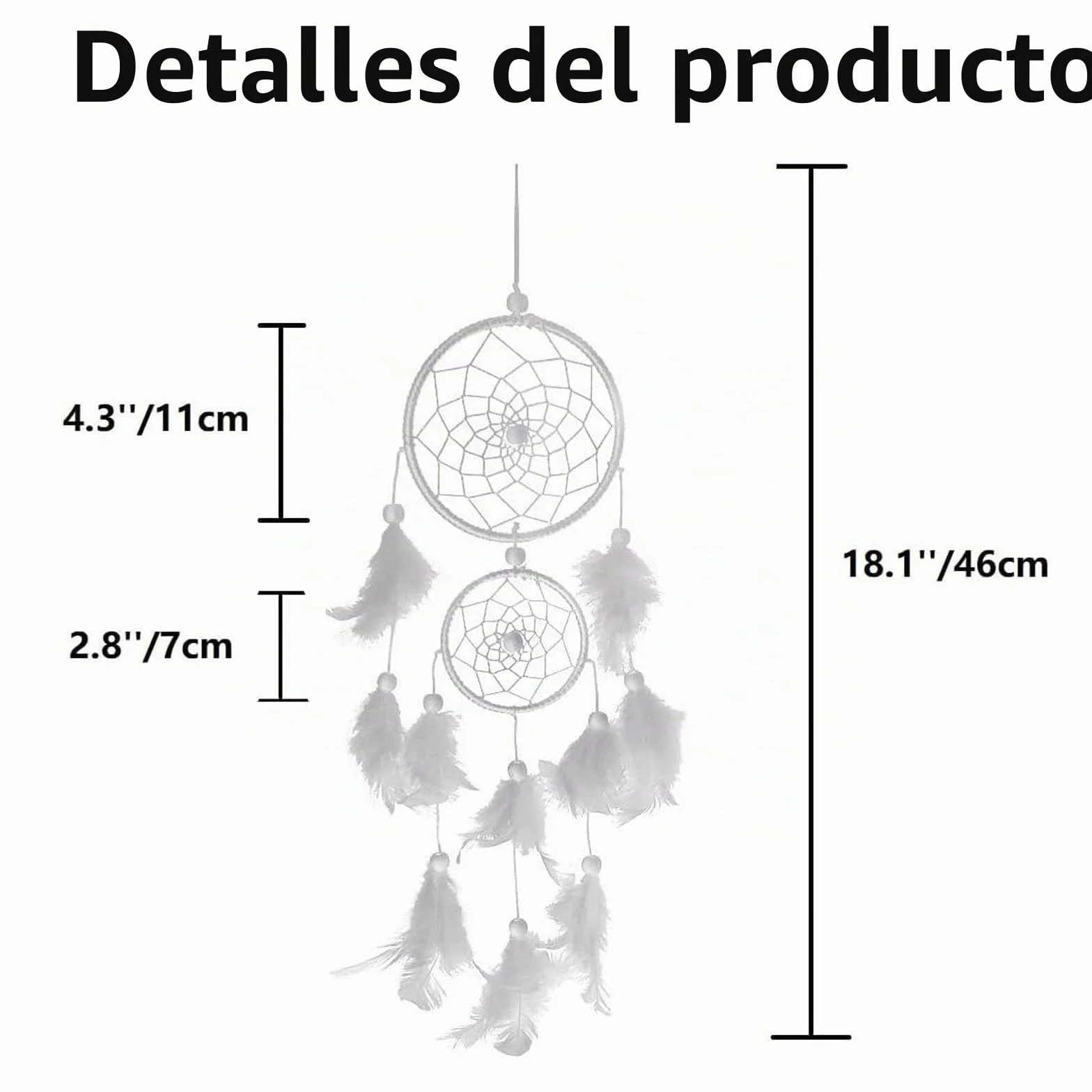 Atrapasueños con Plumas, Hecho a Mano, atrapasueños para niñas, niños, guardería, Dormitorio, decoración de Pared, Regalo bendición