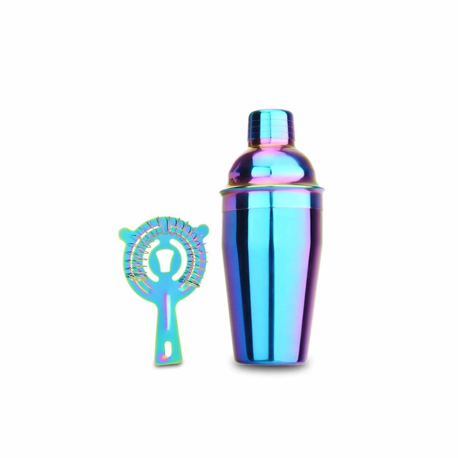 Juego de Coctelera Coctel de cóctel conjunto 55 0ML Coctel de acero inoxidable Shaker Set Mezcler Wine Martini Bartender Beber Bar Bar Bar Herramientas profesionales Agitador de Cócteles