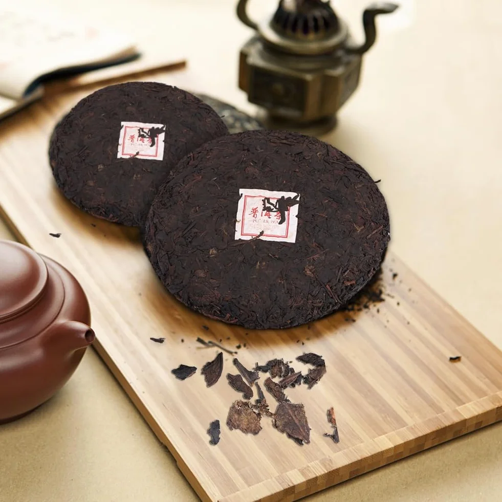 Té Puerh Chino Yunnan Premium Puer Pastel de té Cocido 357g