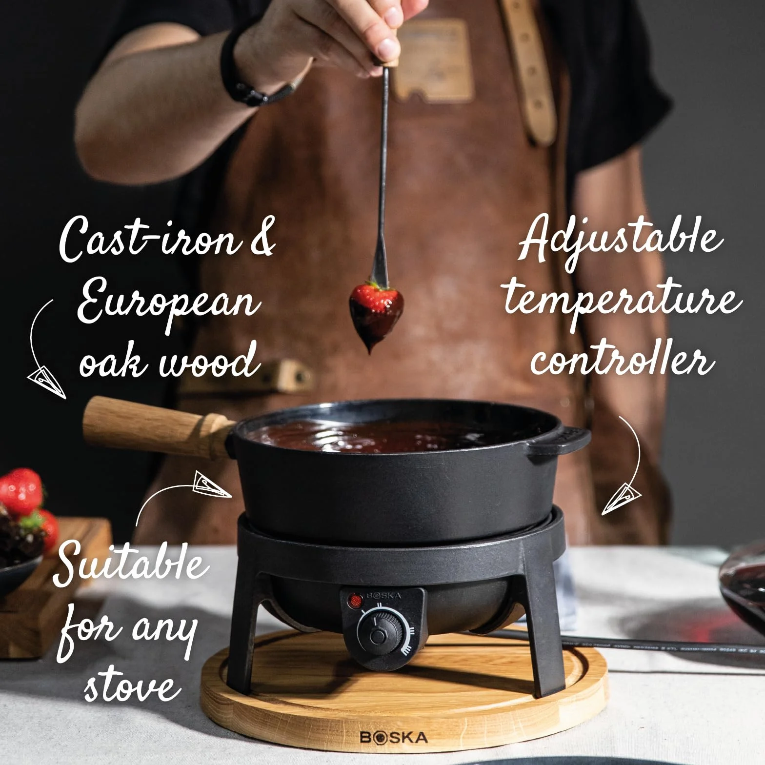 Boska Fondue-Set Pro, elektrisch