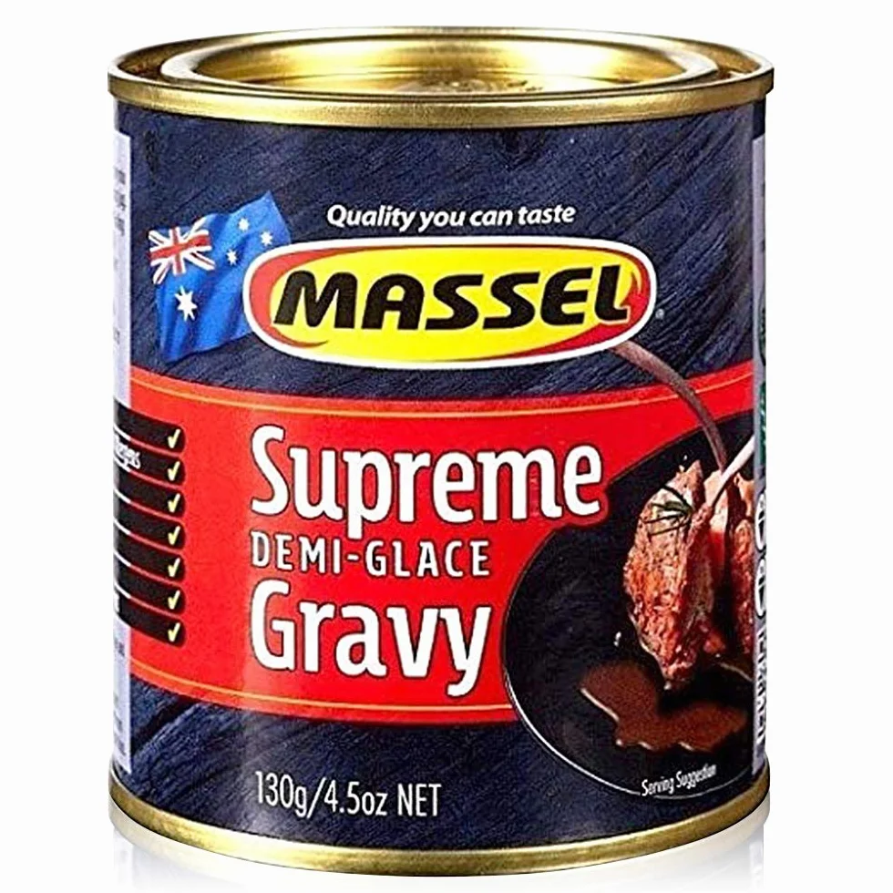 Massel Gravy Powder Demi-Glace Vegano Sin Gluten Kosher 130g