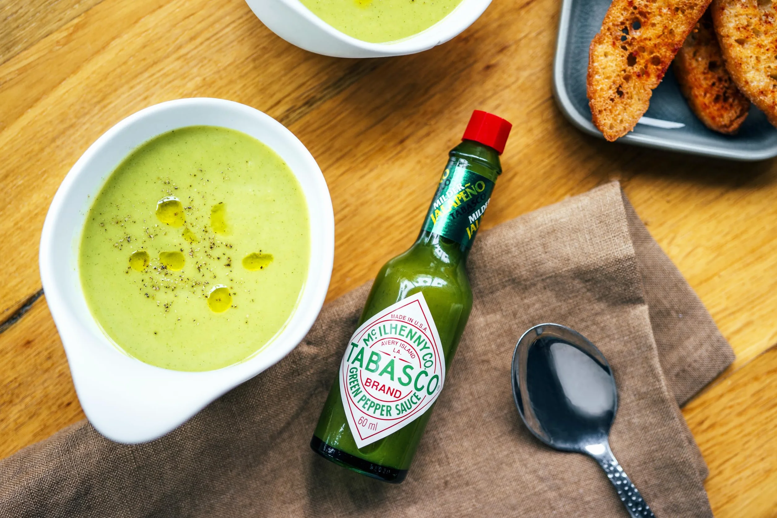 Tabasco Verde Salsa Picante Sabor Suave 60 ml Chiles Jalapeños Tex-mex