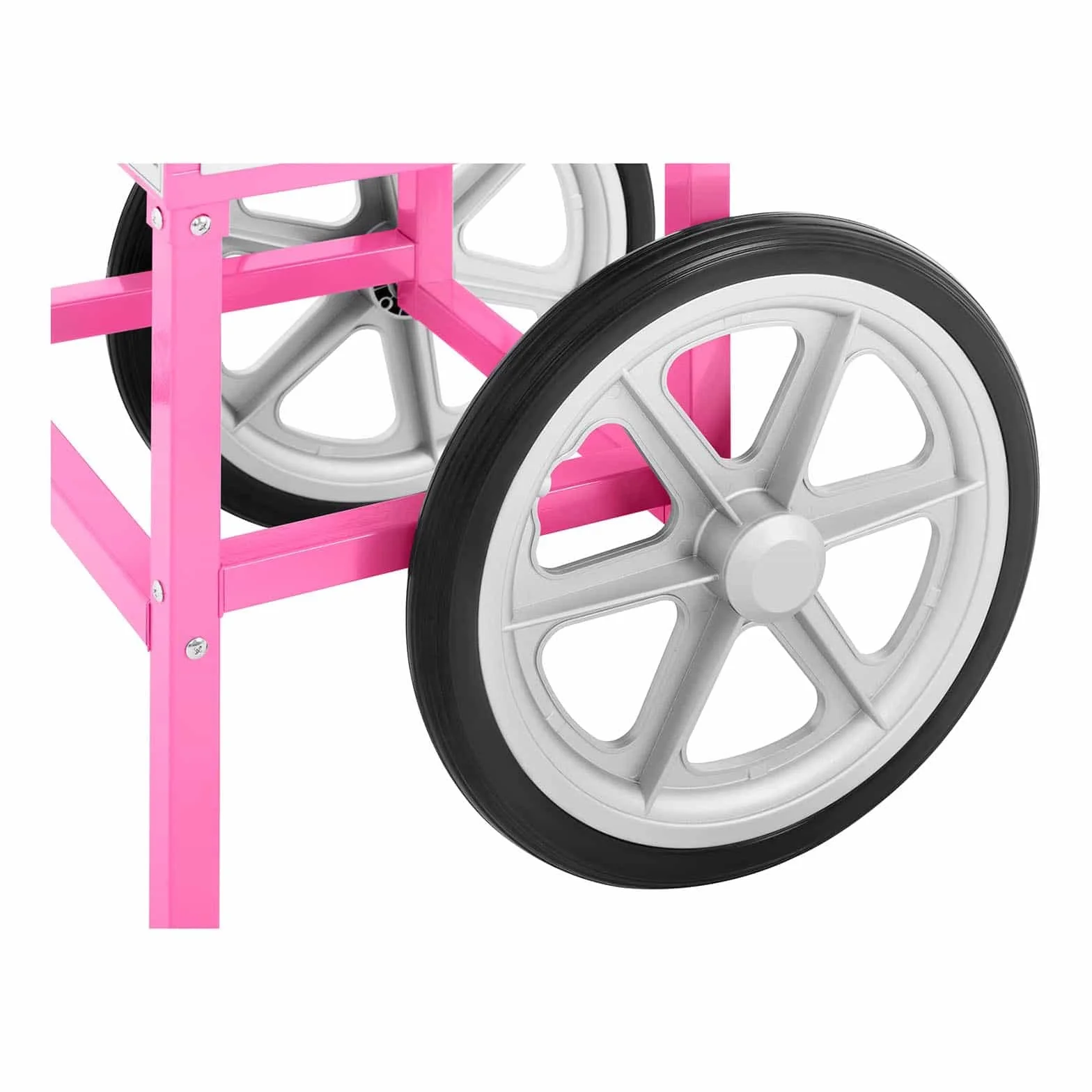Royal Catering RCZC-1200XL Máquina de algodón de azúcar XXL 1200 W Ø 72 cm Rosa
