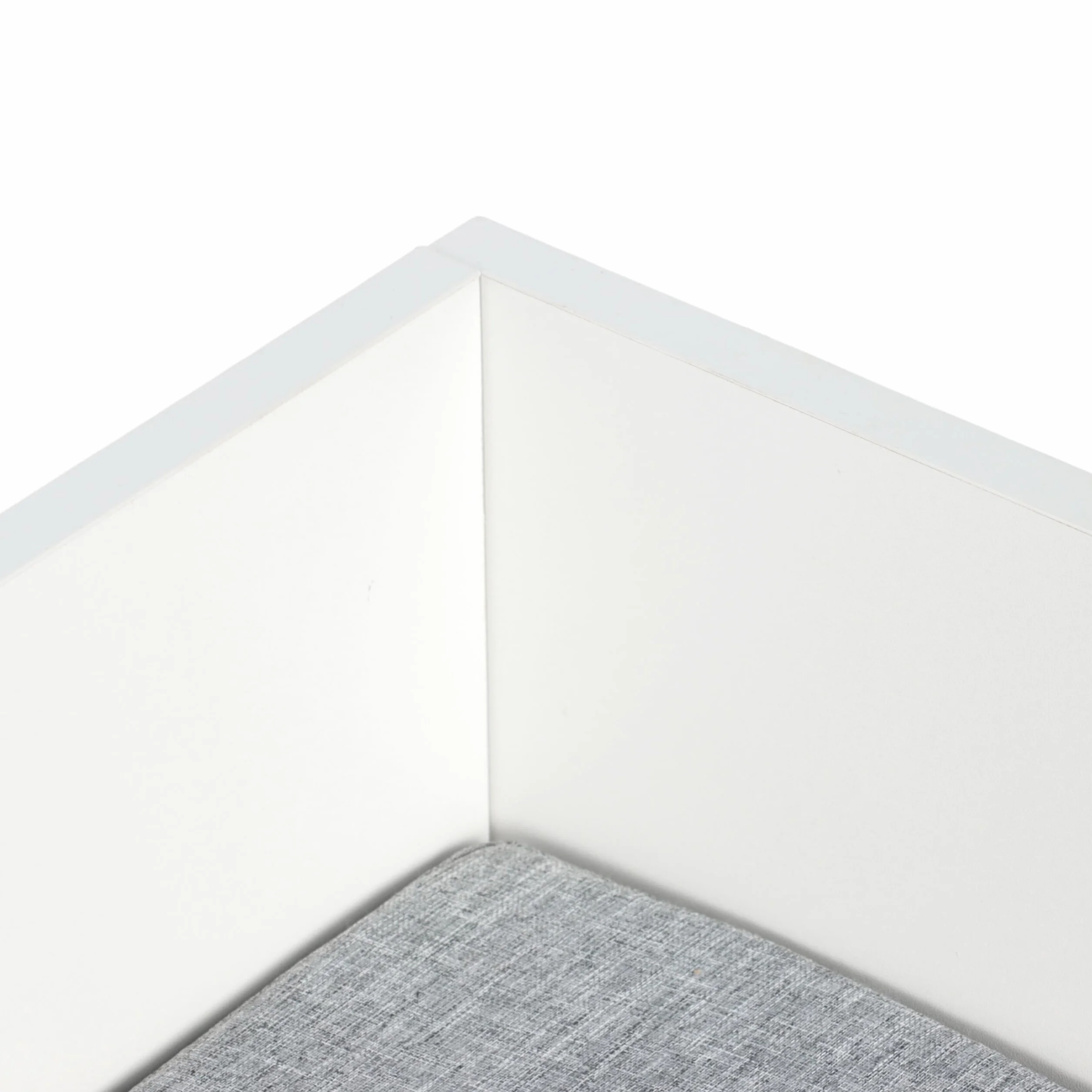 Banco Infantil Relaxdays con Almacenamiento 142x54x32 cm Blanco/Gris