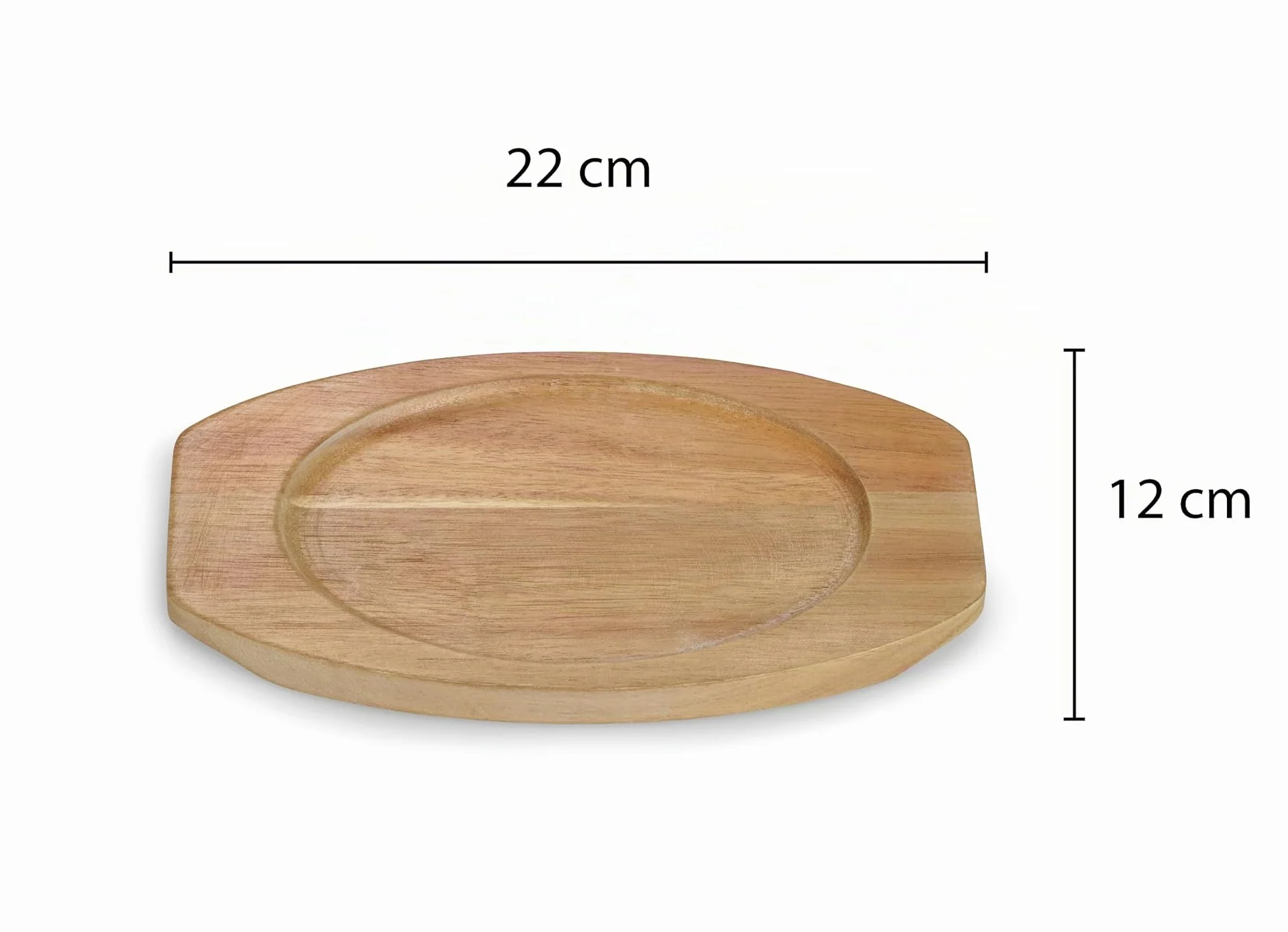 ECHTWERK Juego de 4 fuentes de hierro fundido, fuente de servir, cazuela con tabla de servir, sartén grill, ya cocida, apta para hornos, parrillas y barbacoas, ideal para servir, Gran edición