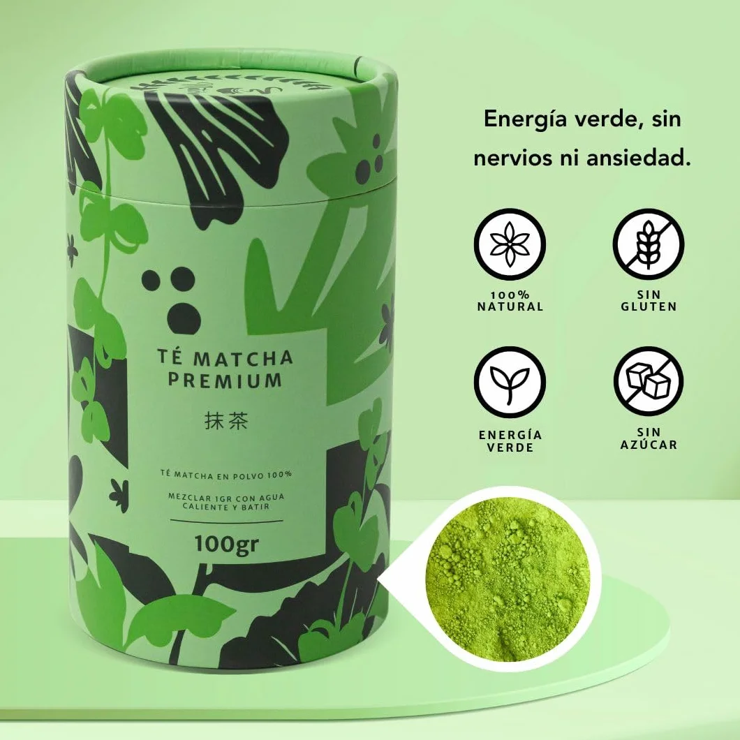 Té Matcha Premium en Polvo 100 gramos para 3 meses