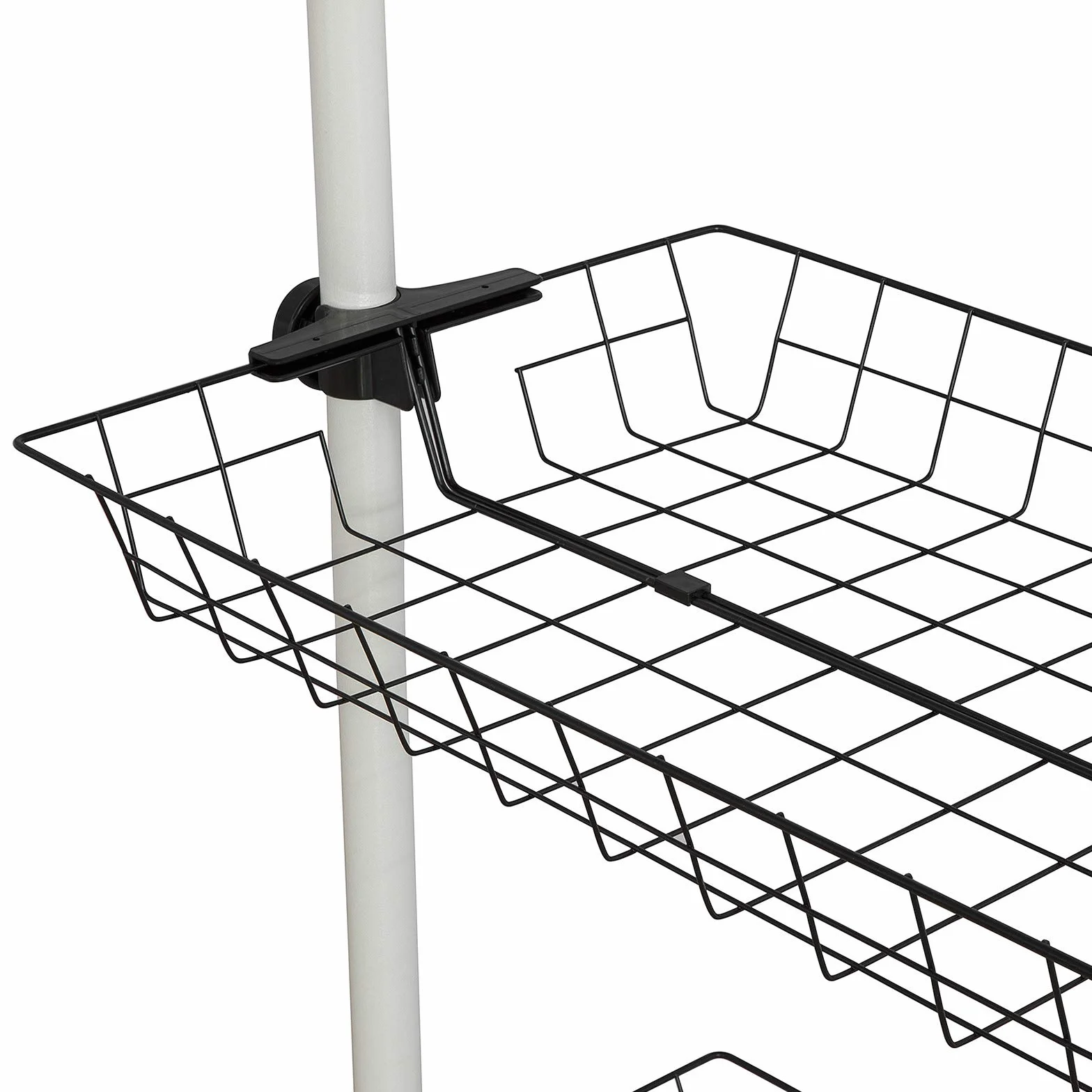SoBuy FRG38 Perchero telescópico extensible metal y plástico