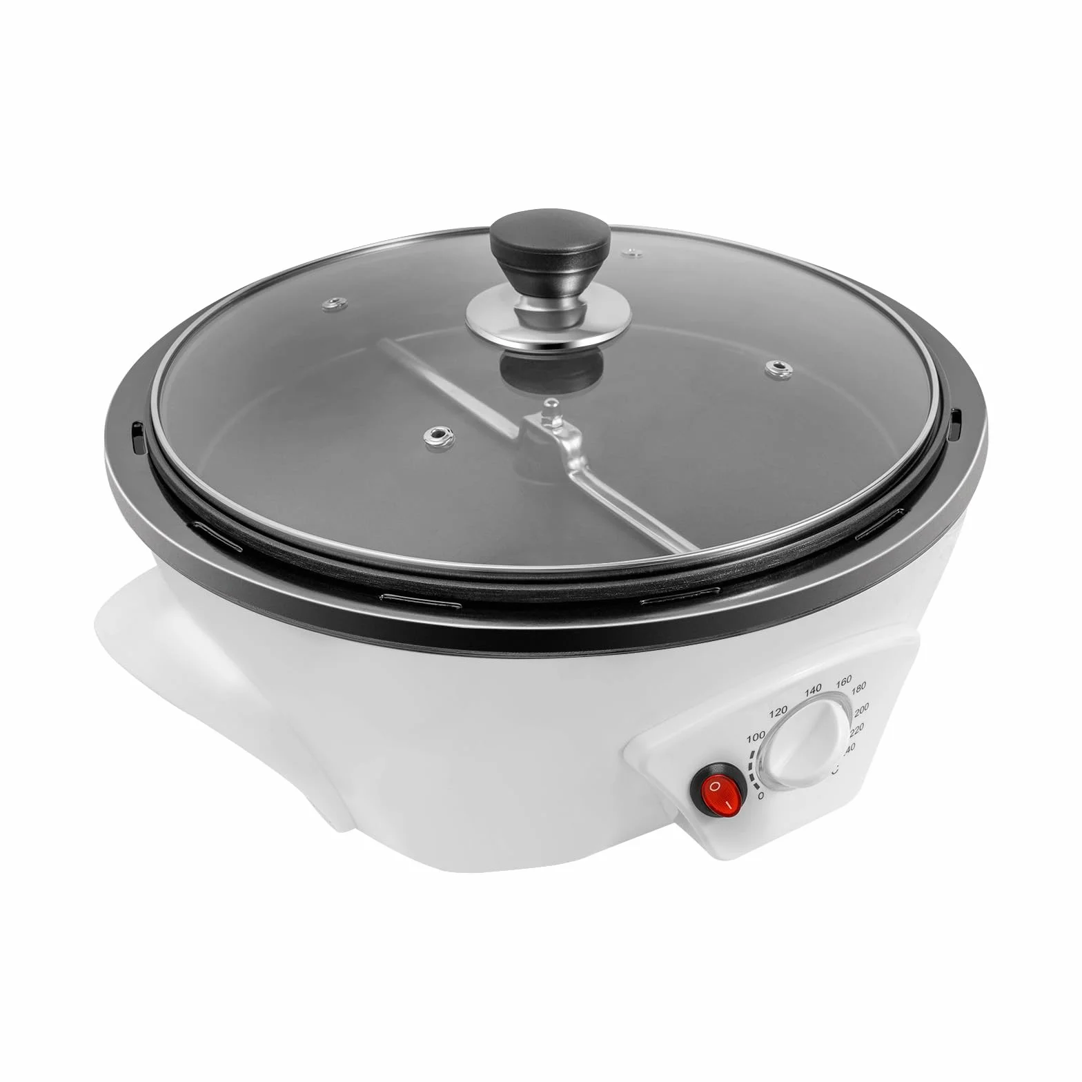 Tostador de café eléctrico 500 g profesional granos frutos secos semillas temperatura ajustable temporizador