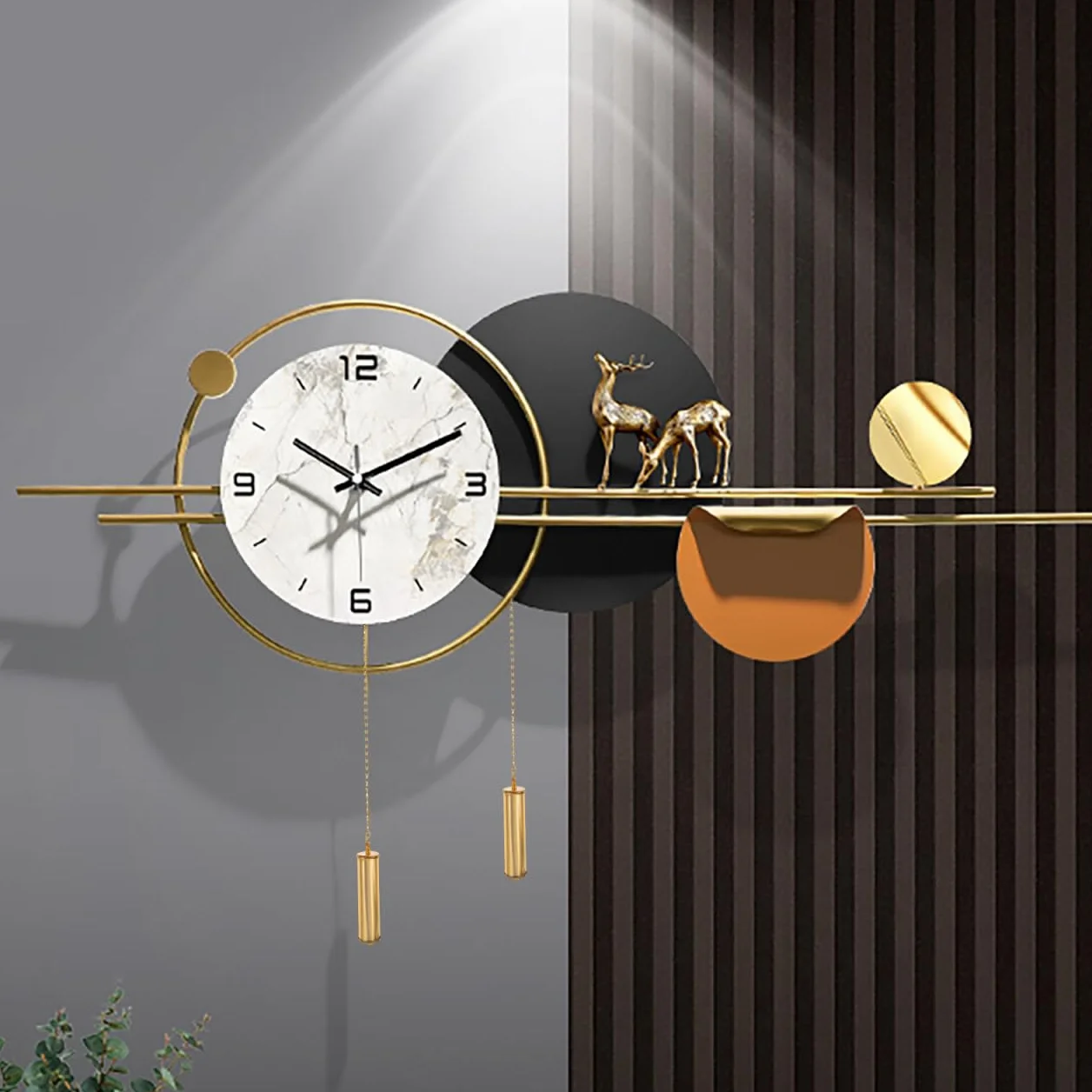 Reloj De Abuelo Martillo Decorativo Peso Cadena Reemplazo Piso Pared