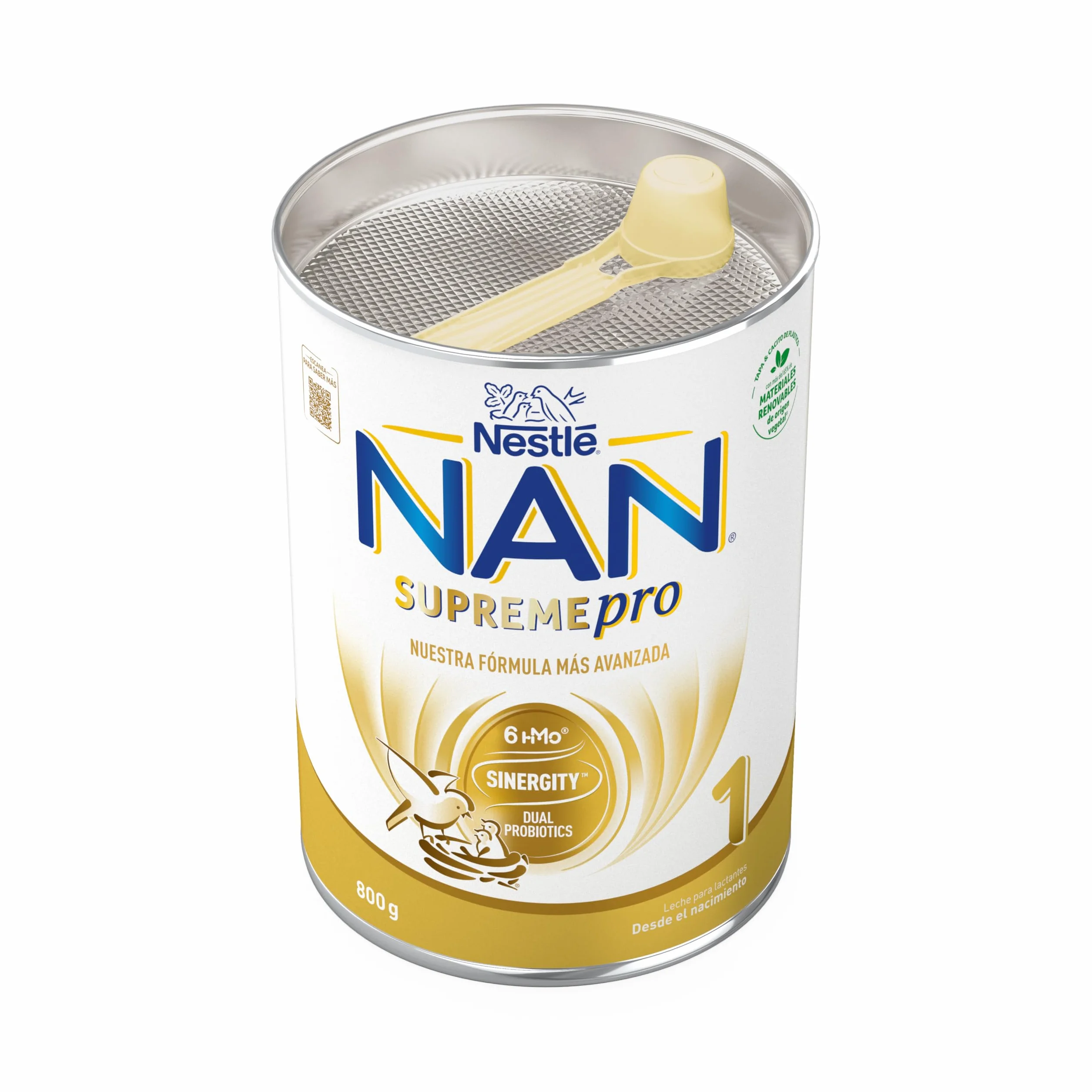 Nestlé NAN SUPREMEPRO 1 Leche para lactantes en polvo 800g