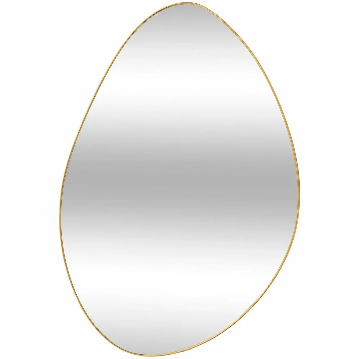 Atmosphera - Espejo de Pared Romano orgánico Dorado - 60 x 40 cm - Montaje Horizontal o Vertical - para Entrada, Dormitorio y salón