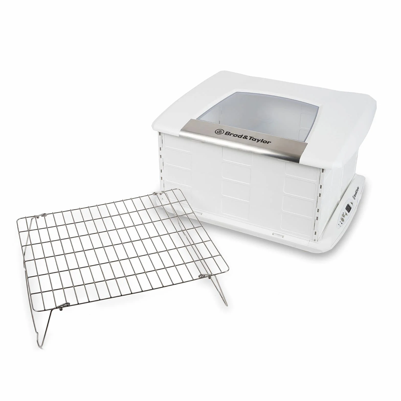 Brod & Taylor Folding Proofer & Slow Cooker Proofer z Półką Akcesoryjną, Biały
