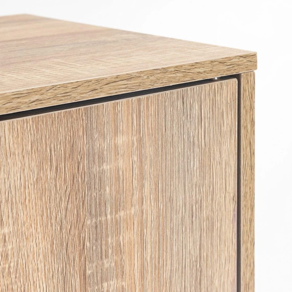 Estantería Cubo Madera Marrón 90x90x29 cm 5 Puertas 4 Huecos Abiertos Almacenaje Compacto