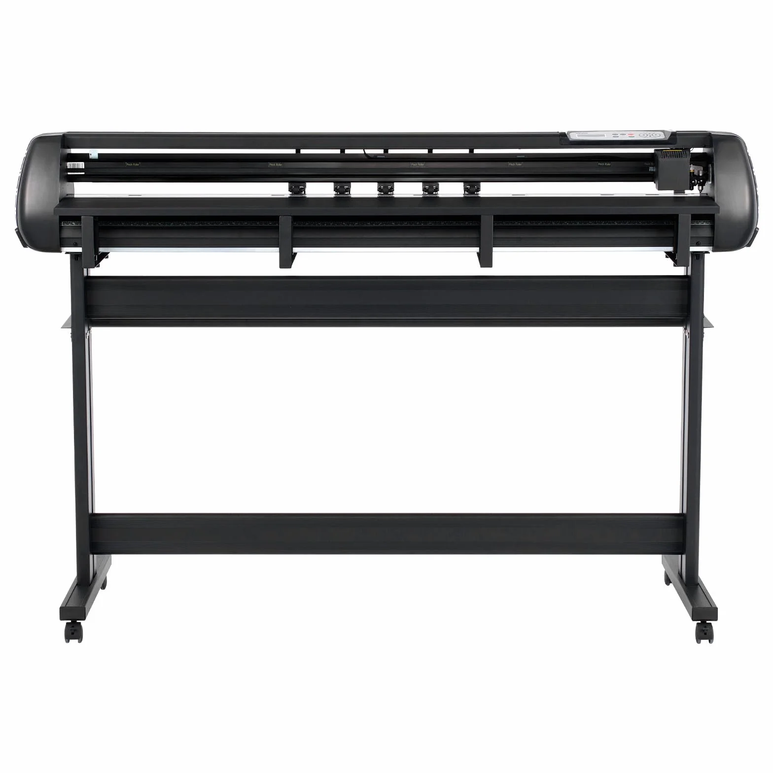 VEVOR Máquina de Corte de Vinilo, con Ancho de Alimentación Máximo de 135 cm, Cuchillas Dobles y Pantalla LED, Windows + Mac, de Plástico ABS y Aleación de Aluminio, 95 W, 1560 x 455 x 1050 mm