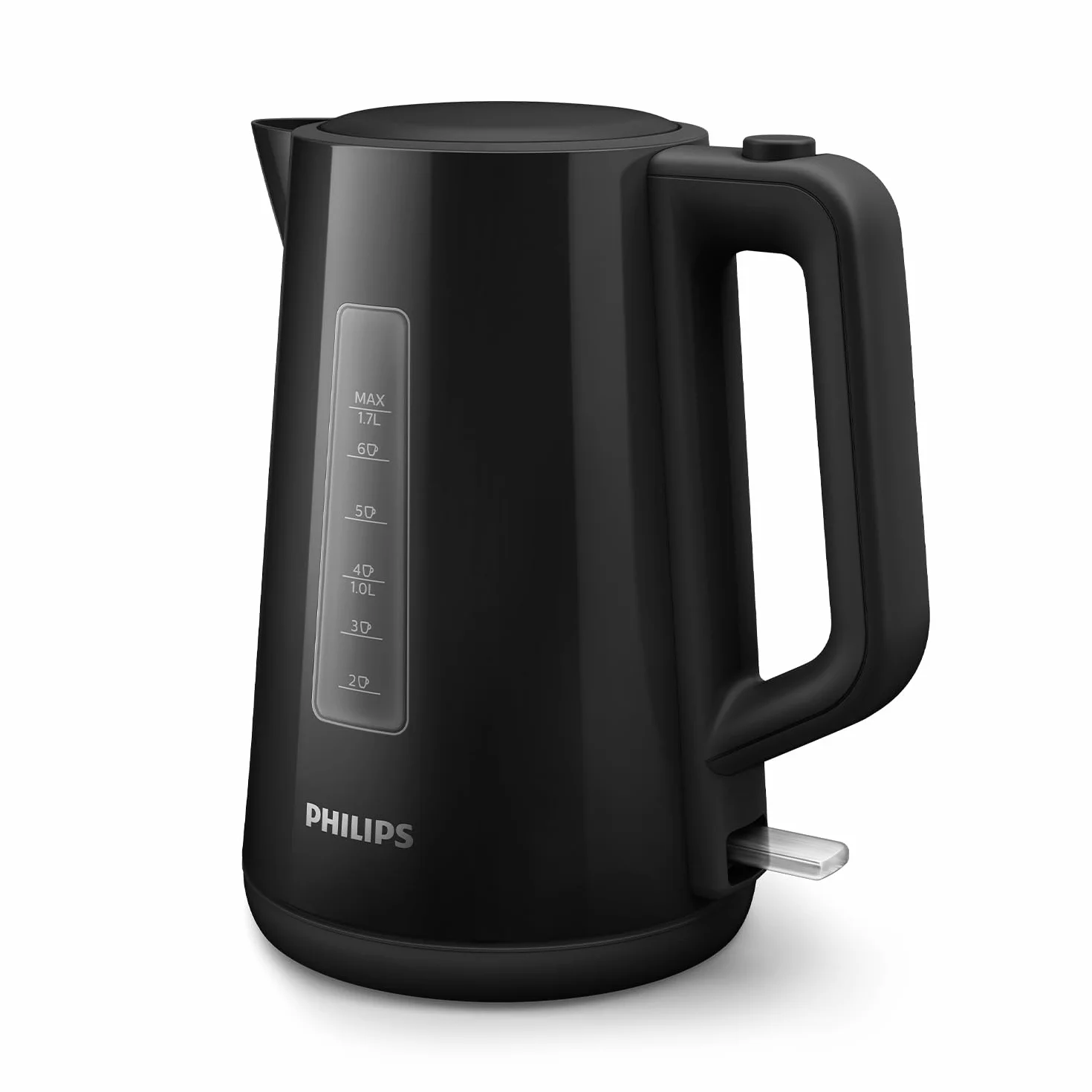 Philips Hervidor Serie 3000 1.7L Tapa con resorte Negro HD9318/20